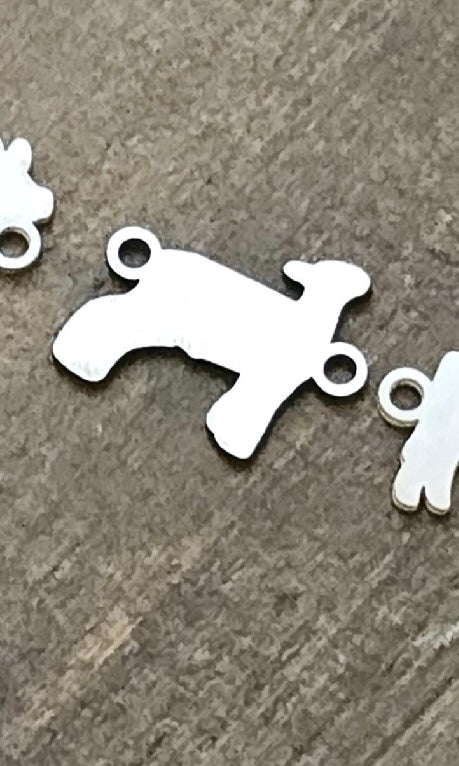 Sterling Silver Show Animal Connectors