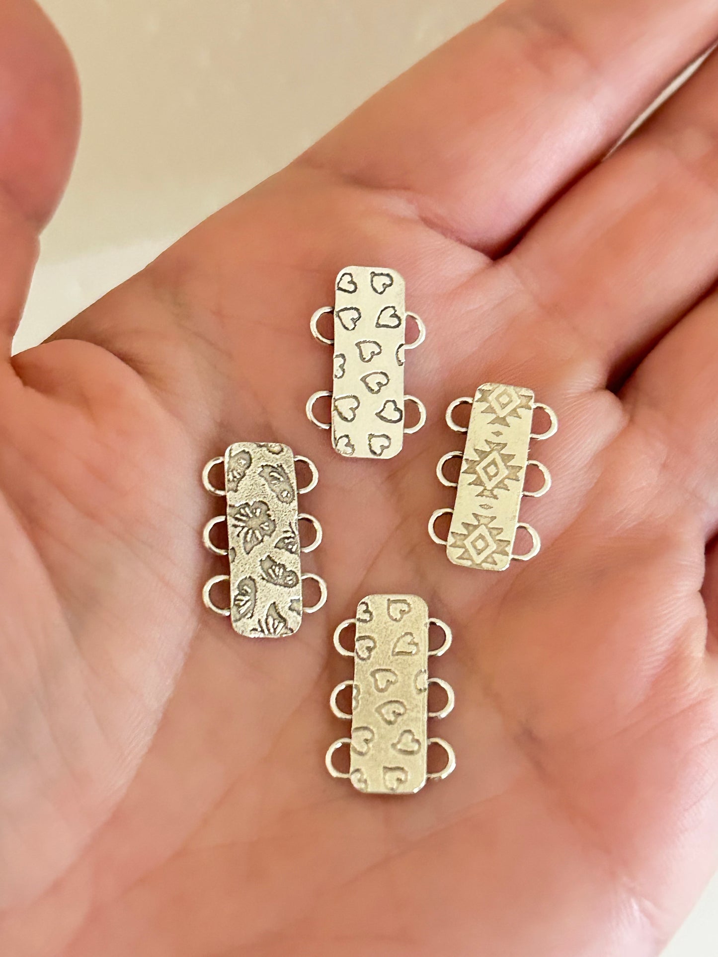 Sterling Silver Chain Anchor Connector “Playfully Untangled”