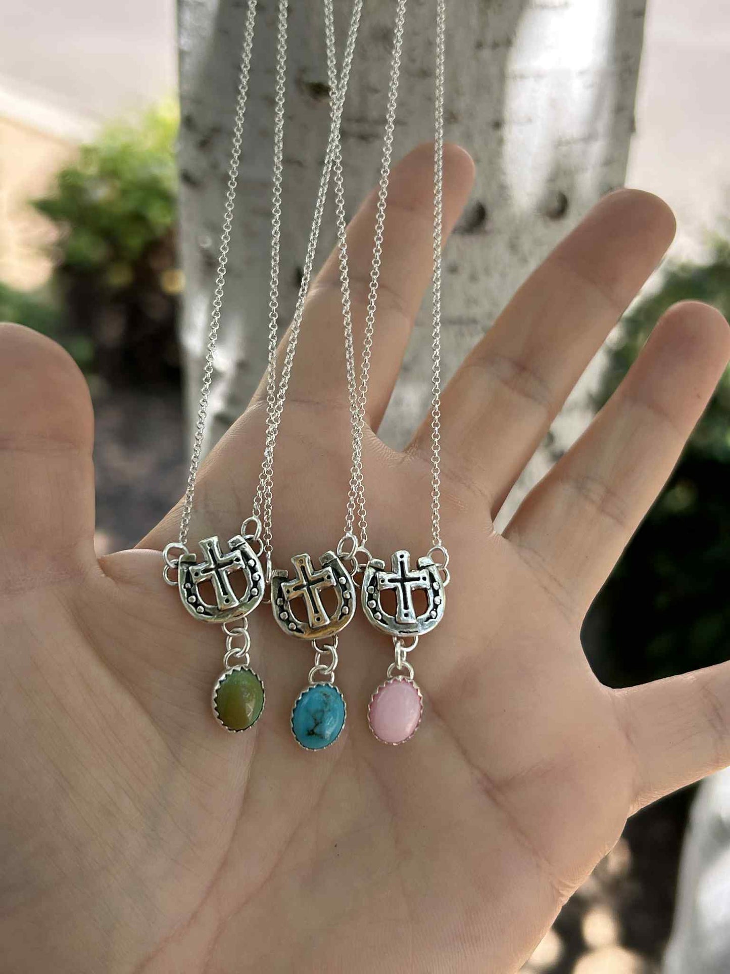 “Riding With Faith” Necklaces