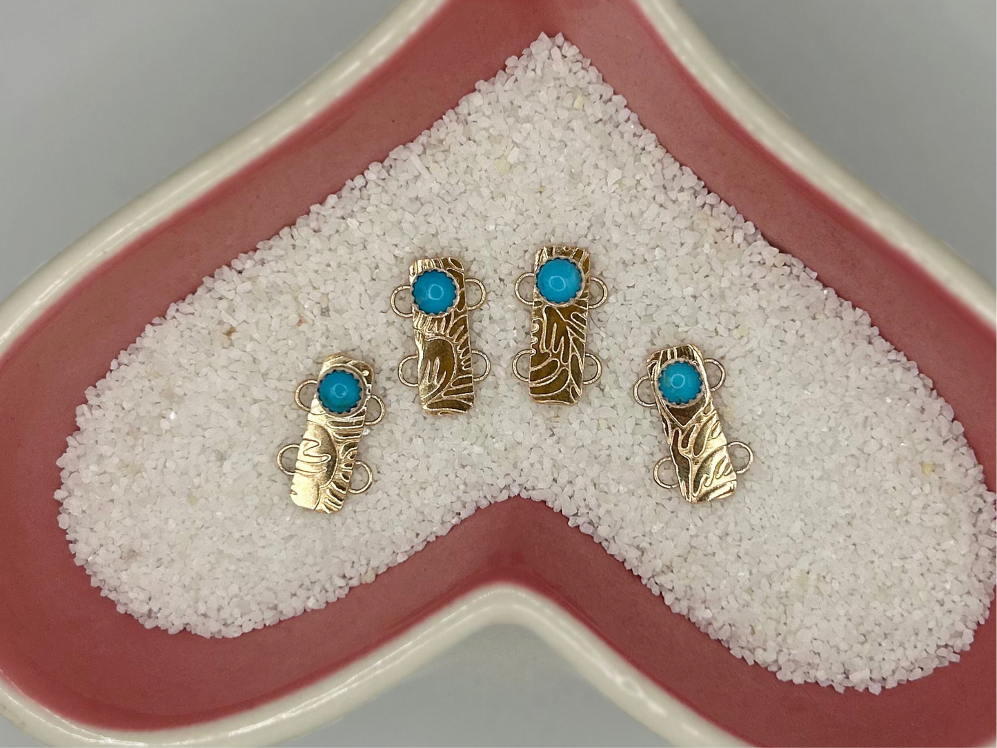 Gold Filled Chain Anchor Connector “The Wildflower”