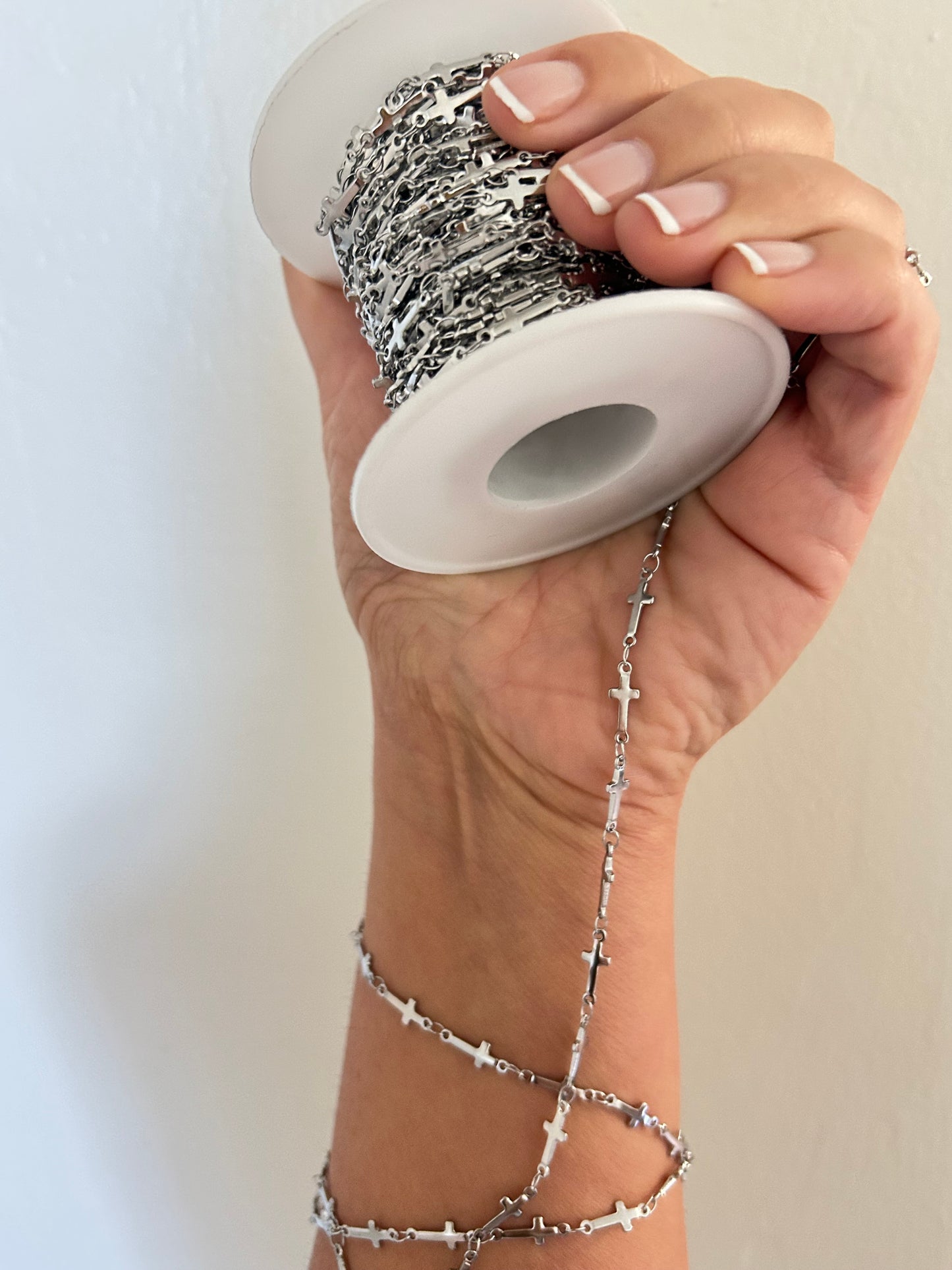 Stainless Steel PVD Coated Cross Connect Chain