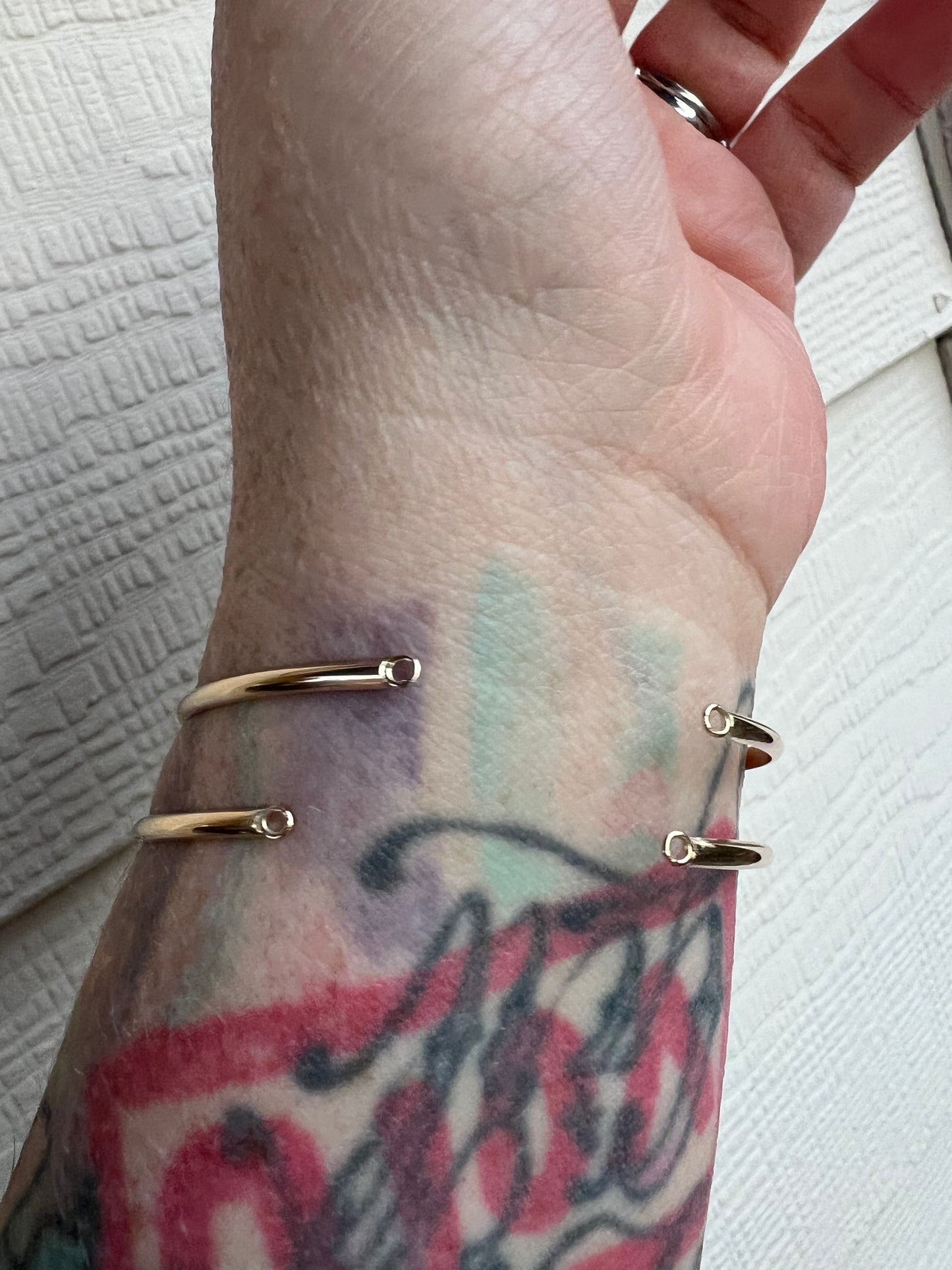Gold Filled Smooth Wide Bangles
