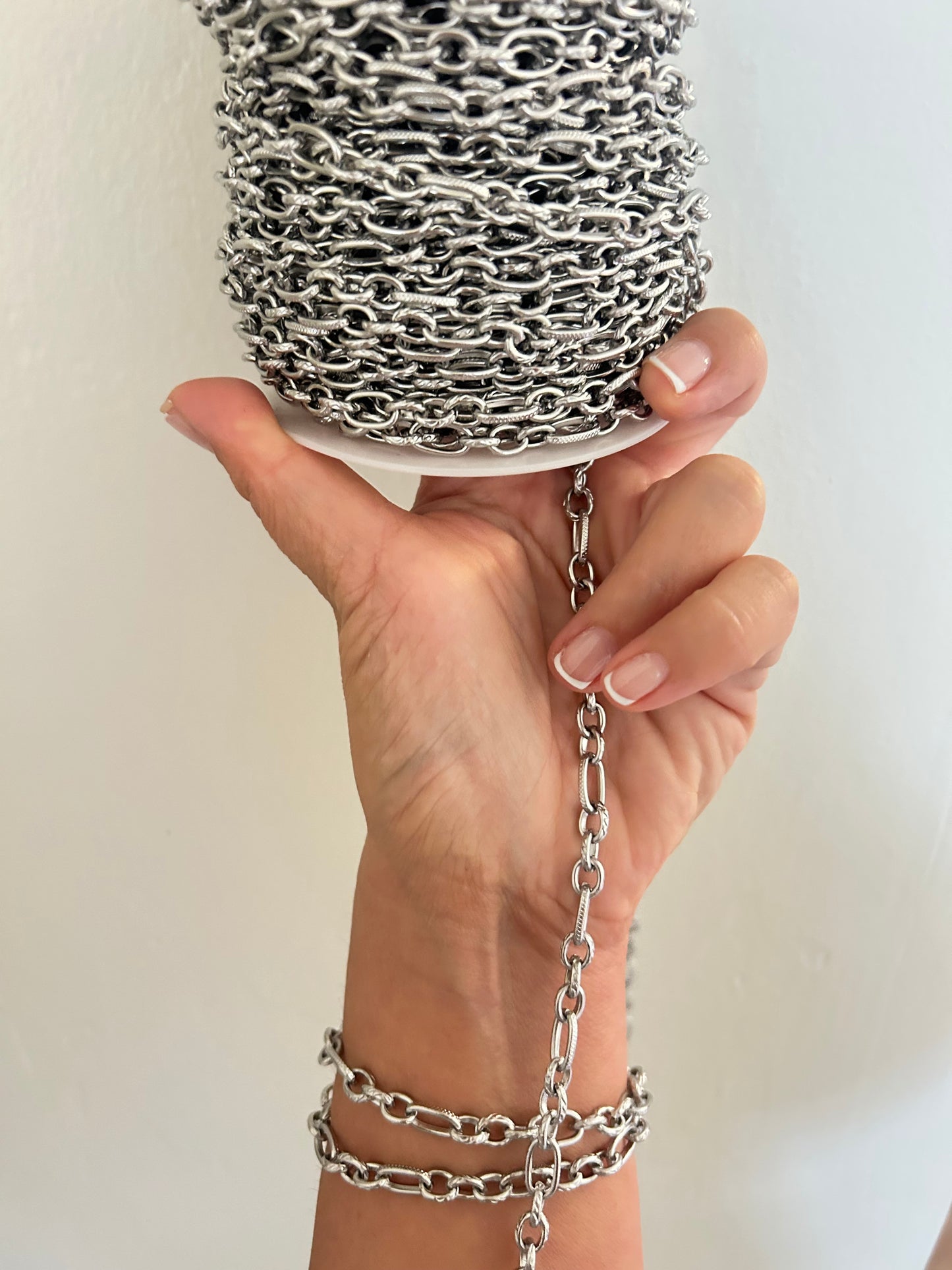 Stainless Steel PVD Coated Twist XL Chain