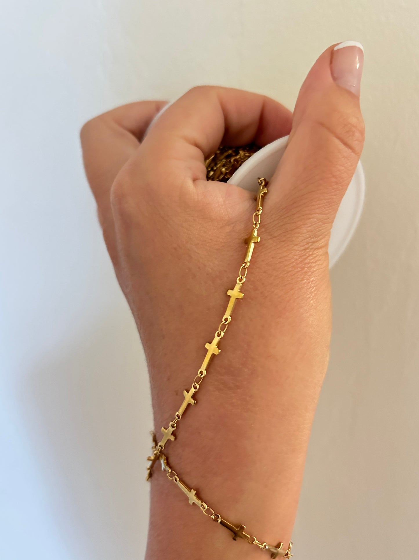 Stainless Steel PVD Coated Cross Connect Chain