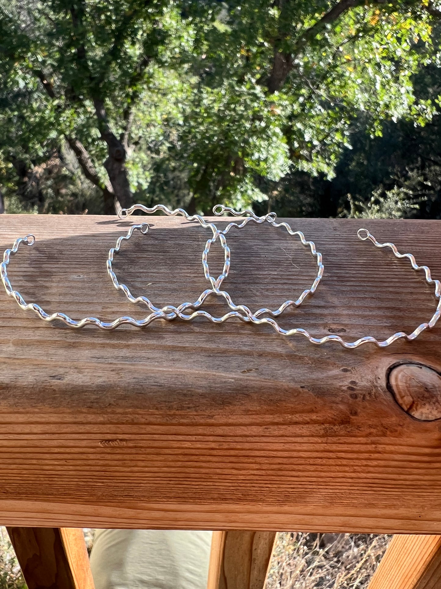 Sterling Silver RippleBangles #33