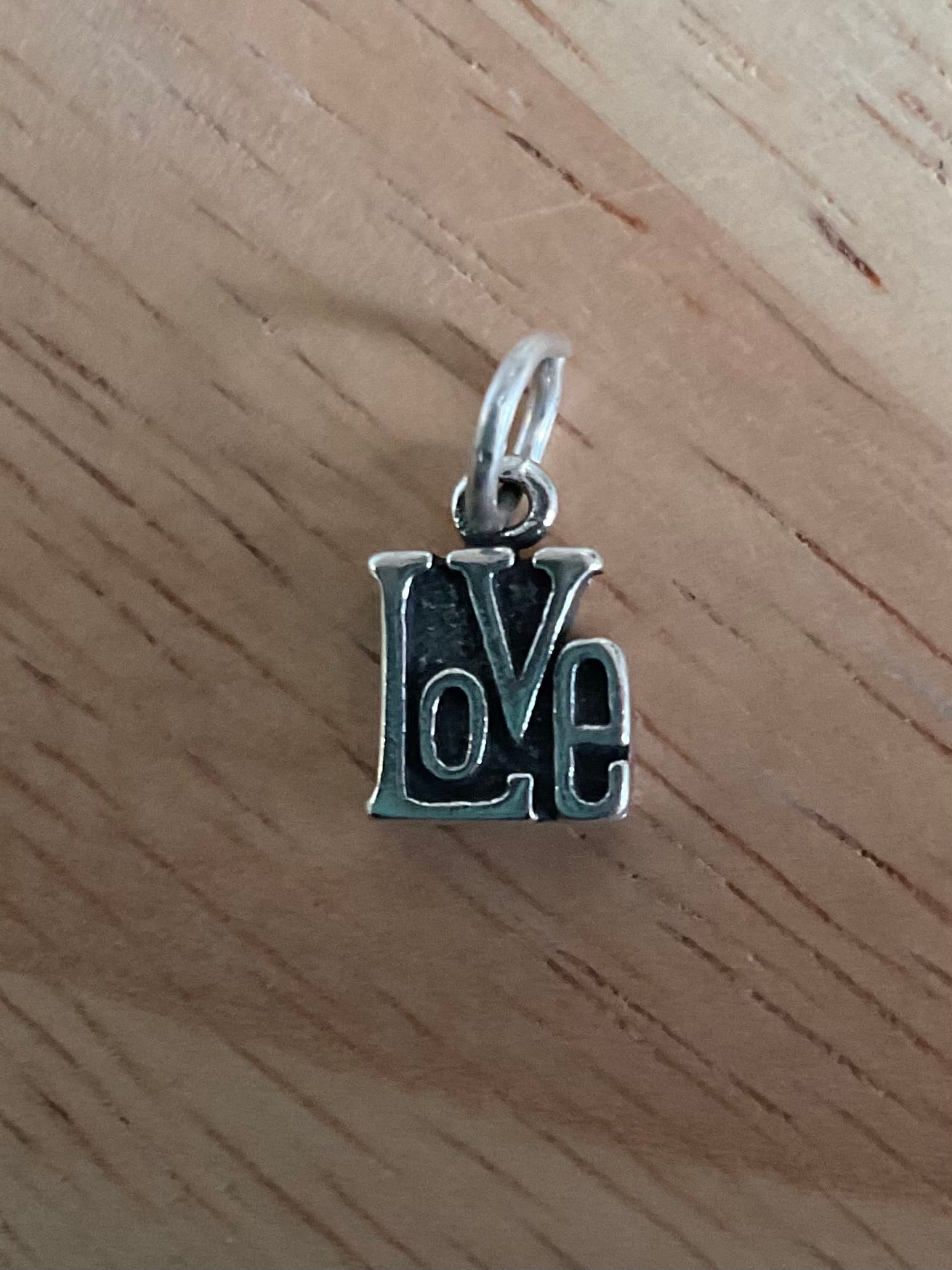 Sterling Silver LOVE Charm