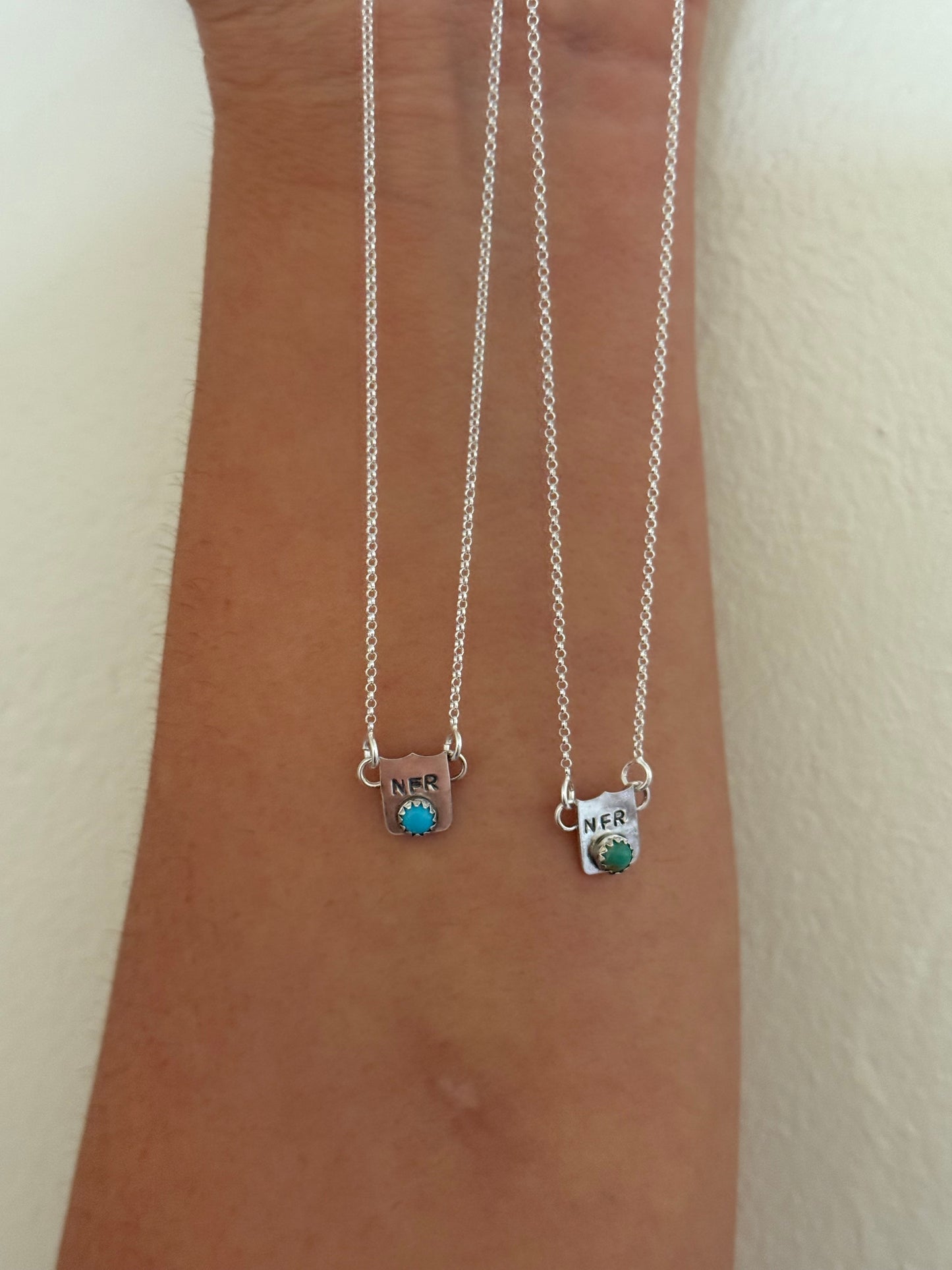 NFR Rodeo Back Number Necklaces