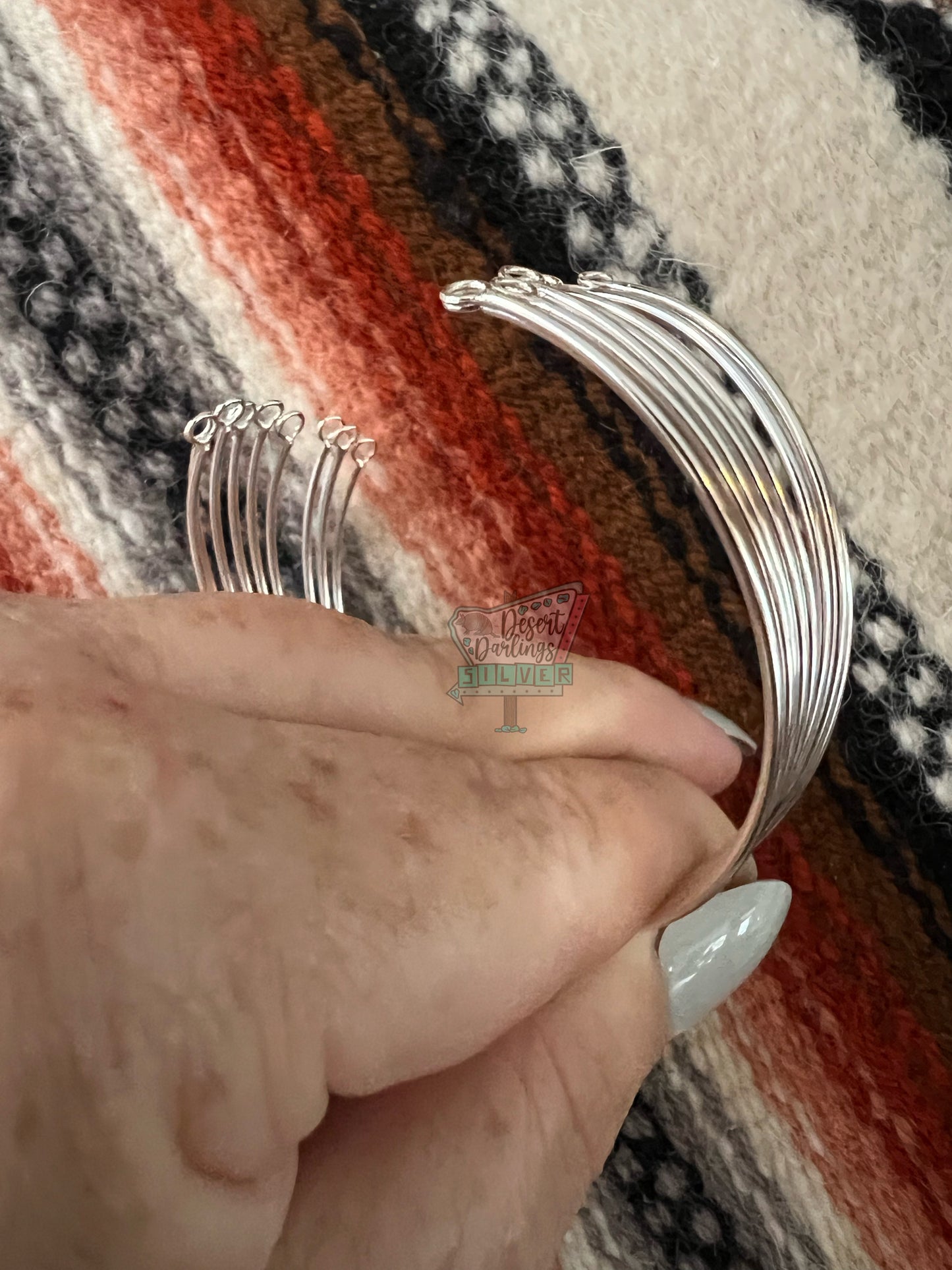 Sterling Silver Skinny Bangles #24