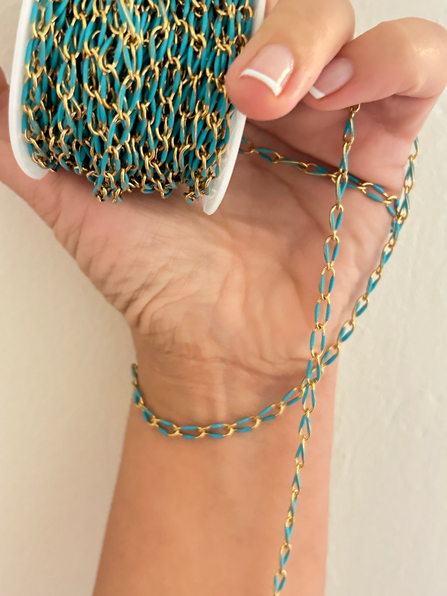 Stainless Steel PVD Coated Enamel Chain