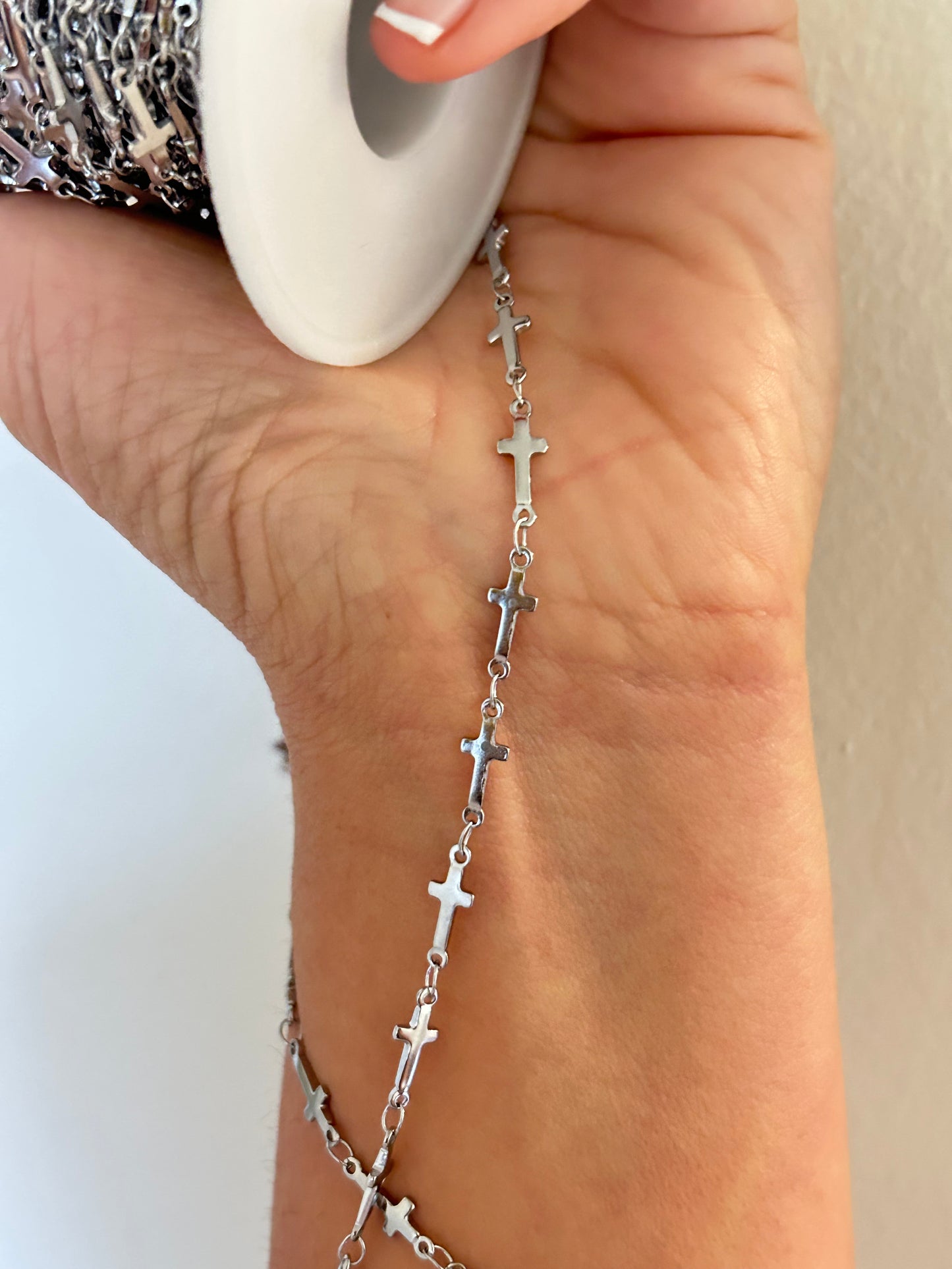 Stainless Steel PVD Coated Cross Connect Chain