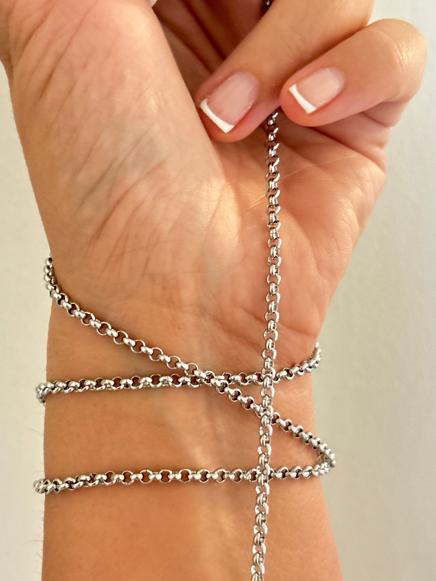 Stainless Steel PVD Coated Round Rolo Chain