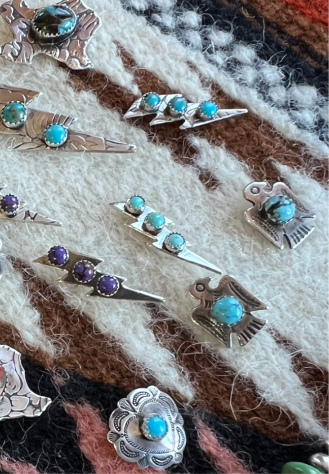 Sterling Silver Lighting Bolt-Medium