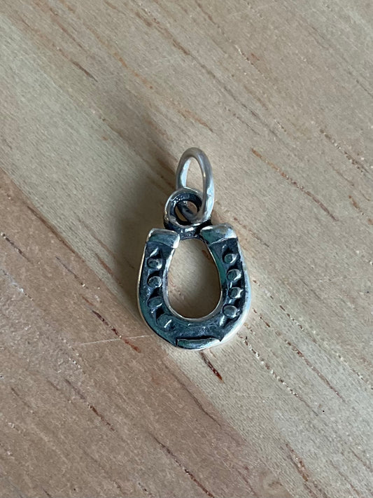 Horseshoe Charm Sterling Silver