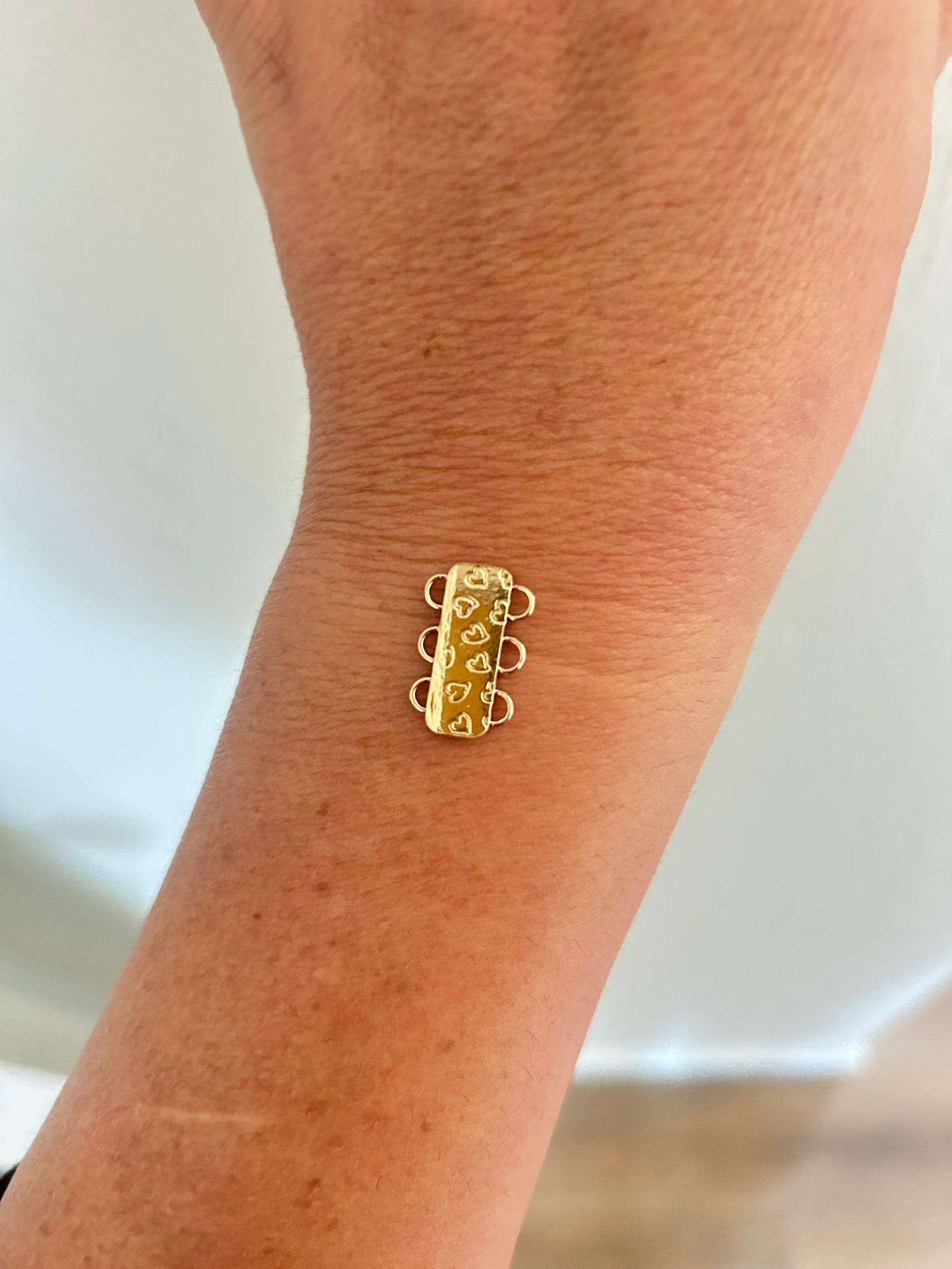 Gold Filled Chain Anchor Connector “The Untangled”