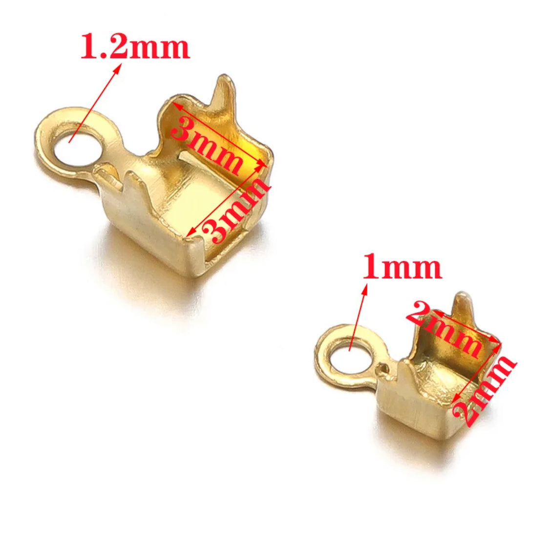 CZ Chain Connectors 10 pack