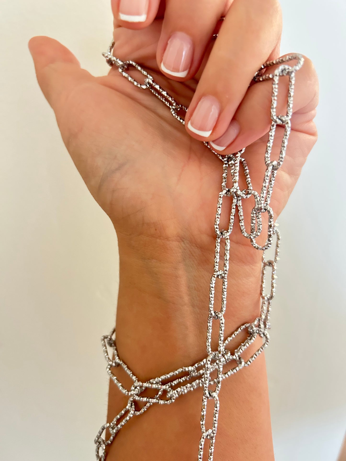 Stainless Steel PVD Coated Sparkle Wire XL Chain