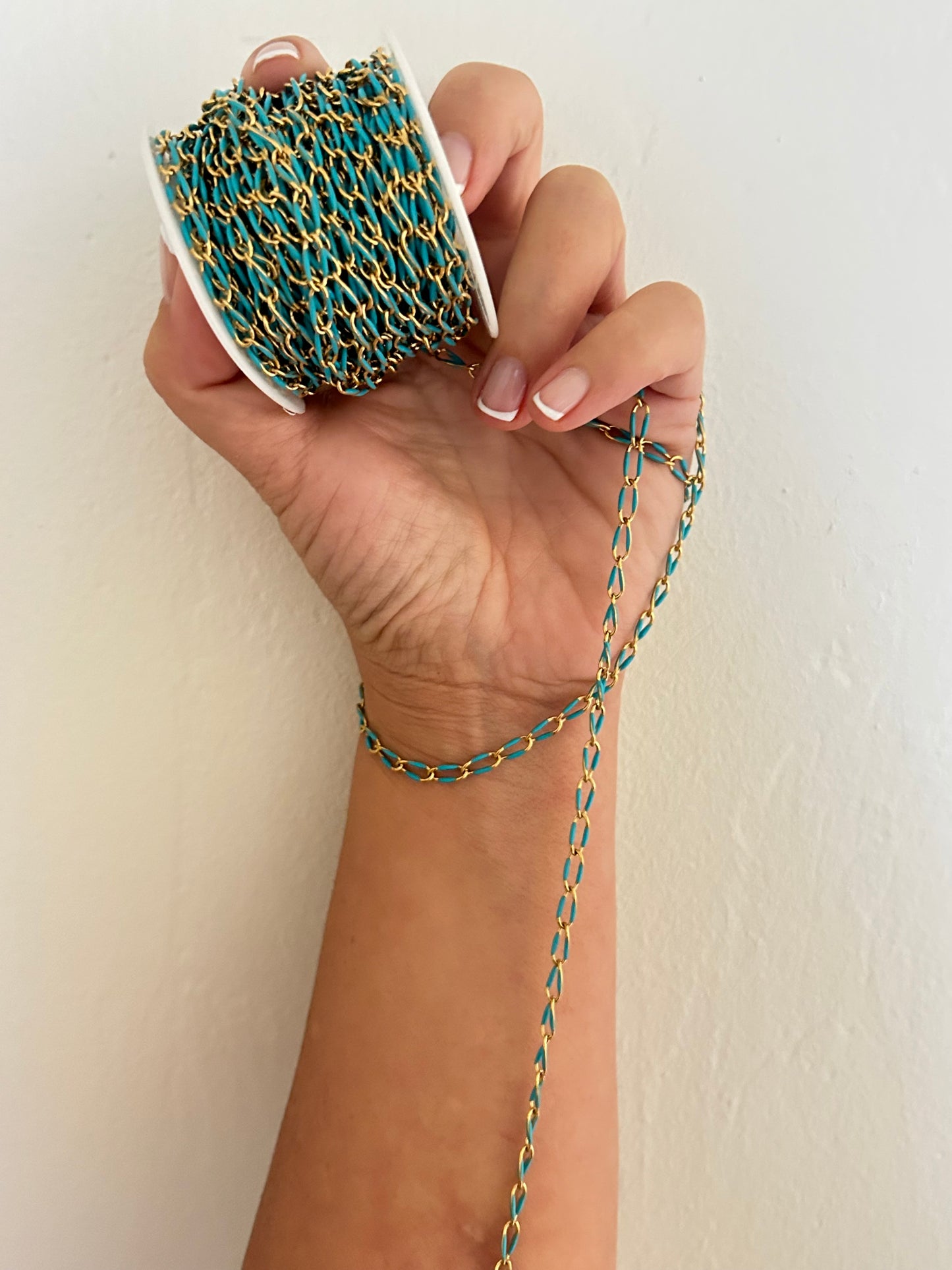 Stainless Steel PVD Coated Enamel Chain