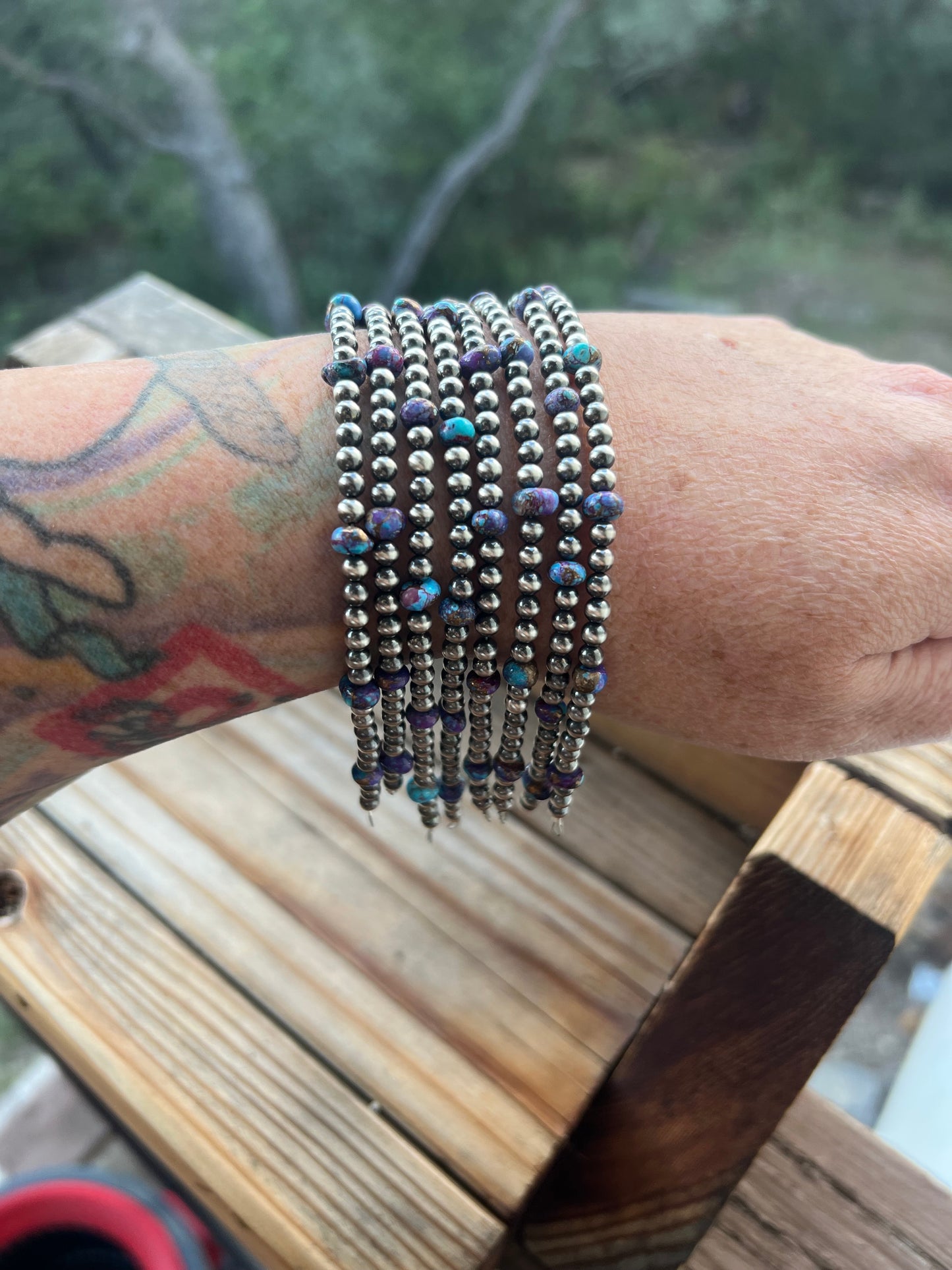 Mohave Purple Navajo Pearls