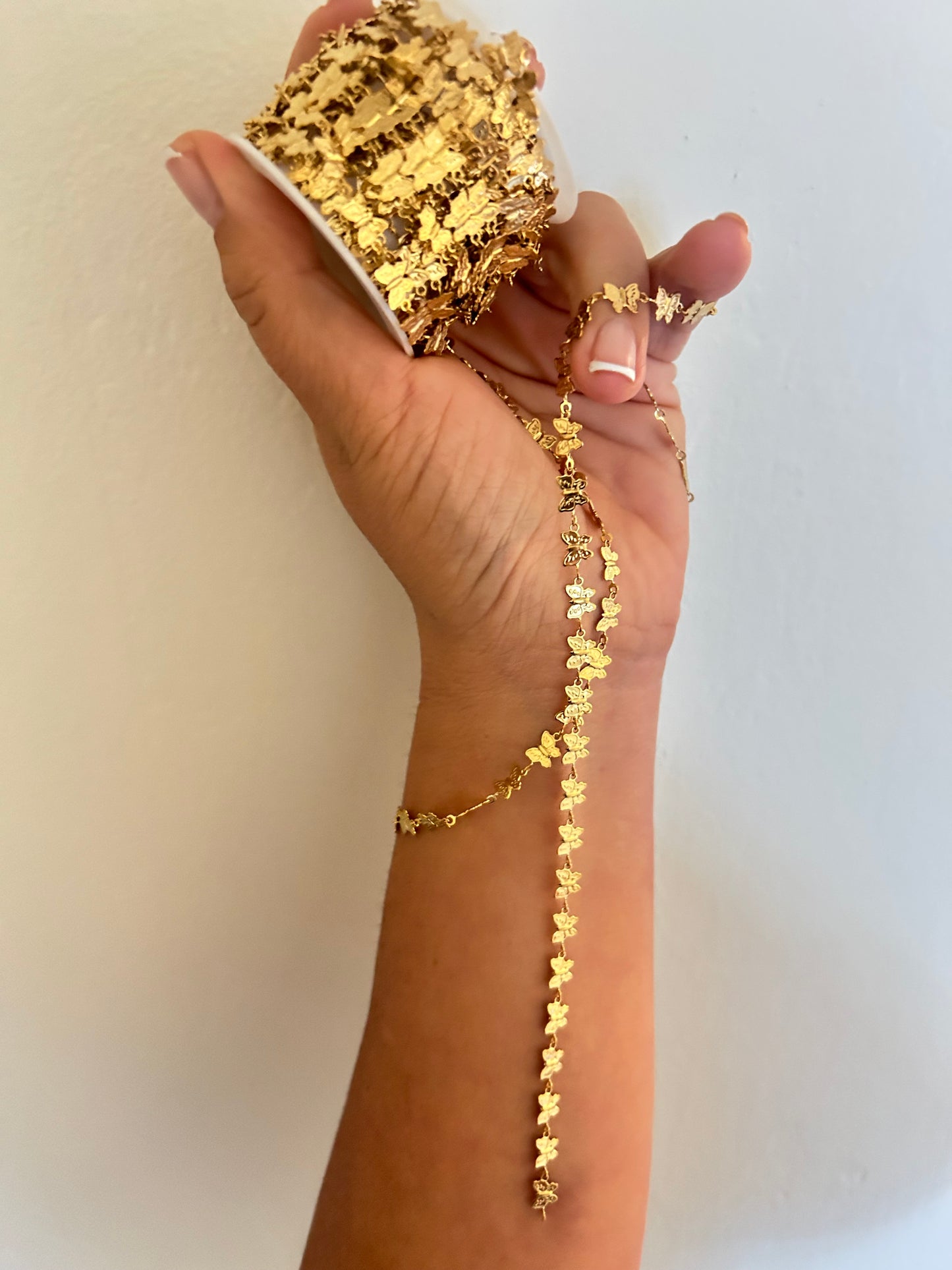 Stainless Steel PVD Coated Butterfly Chain