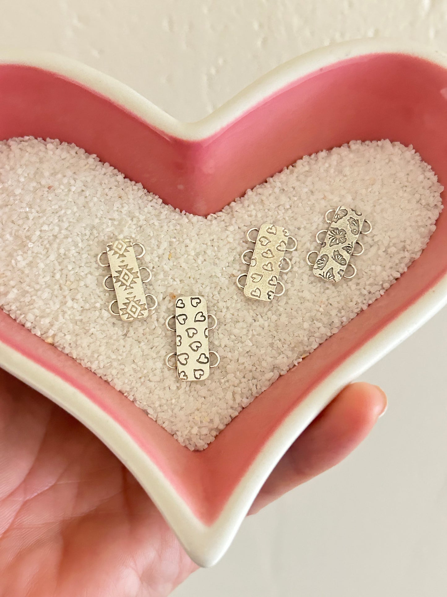 Sterling Silver Chain Anchor Connector “Playfully Untangled”