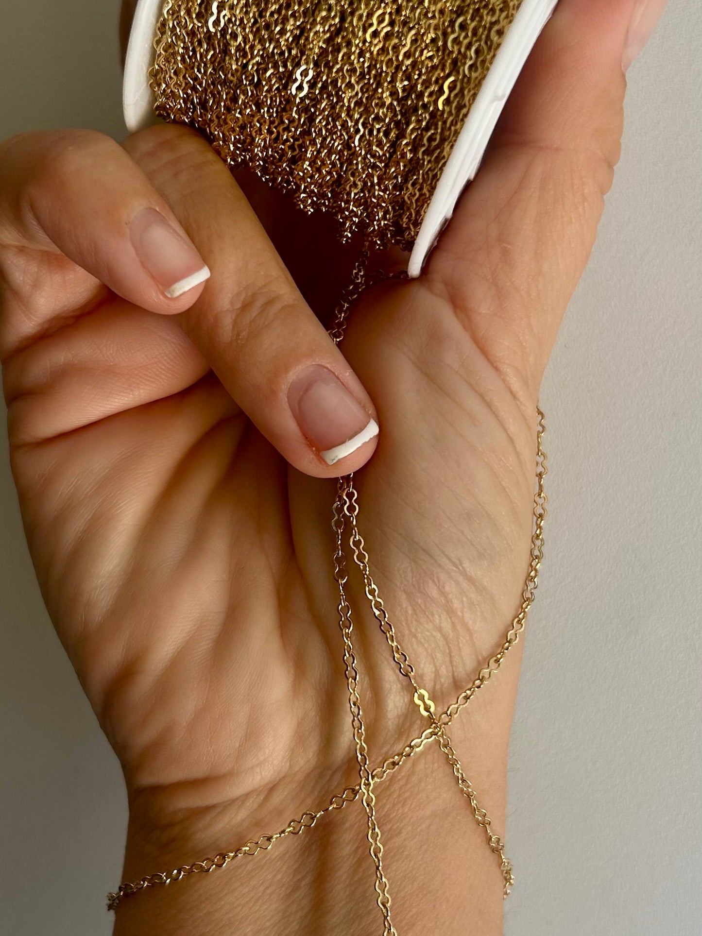 Stainless Steel PVD Coated Pressed 8 Chain