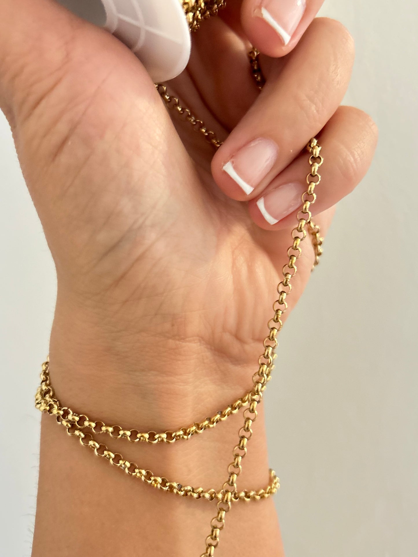 Stainless Steel PVD Coated Round Rolo Chain