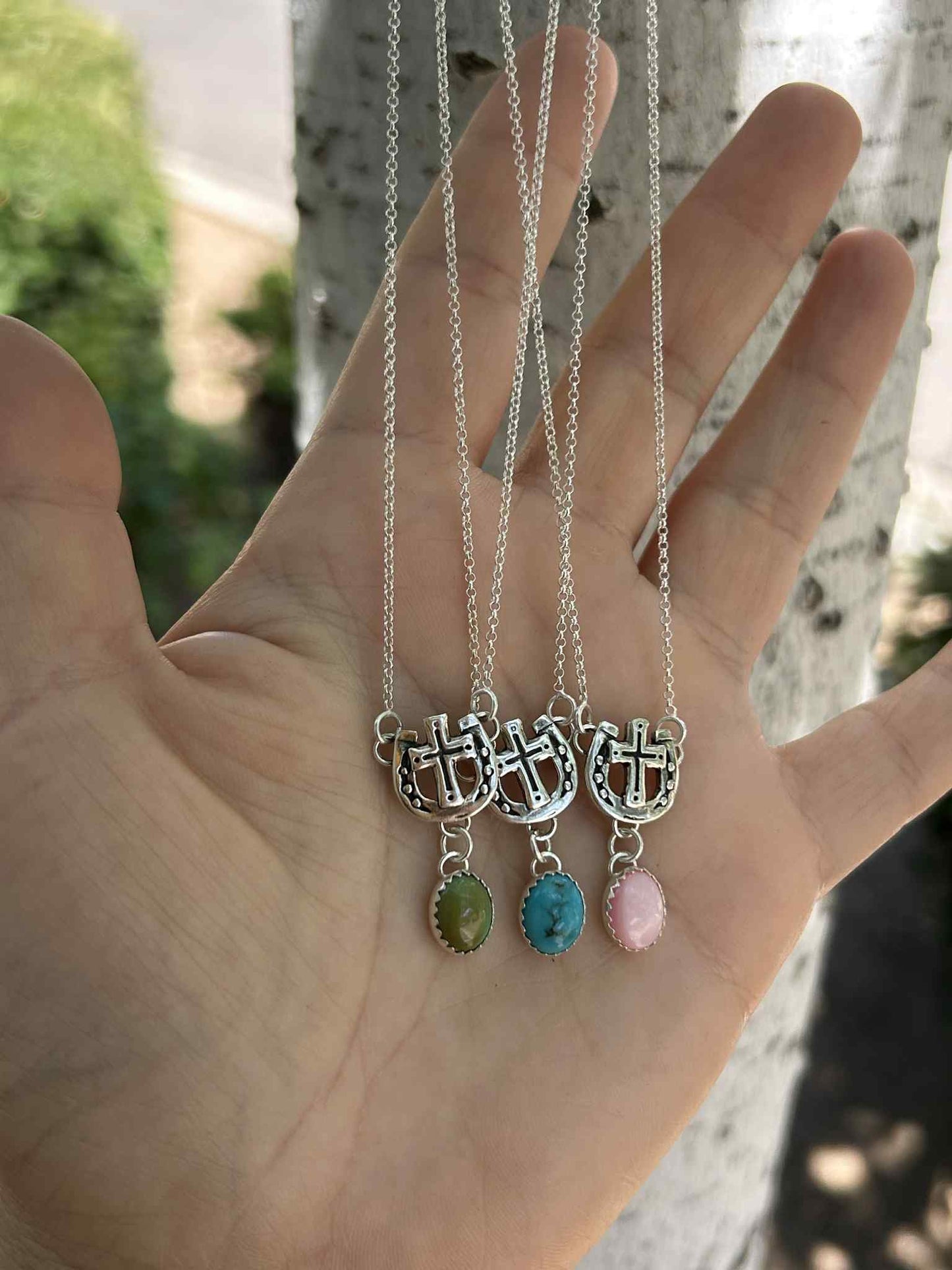 “Riding With Faith” Necklaces