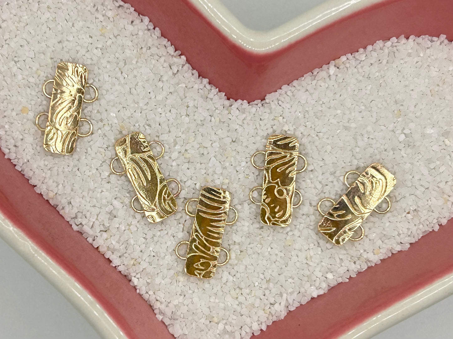 Gold Filled Chain Anchor Connector “The Flora”