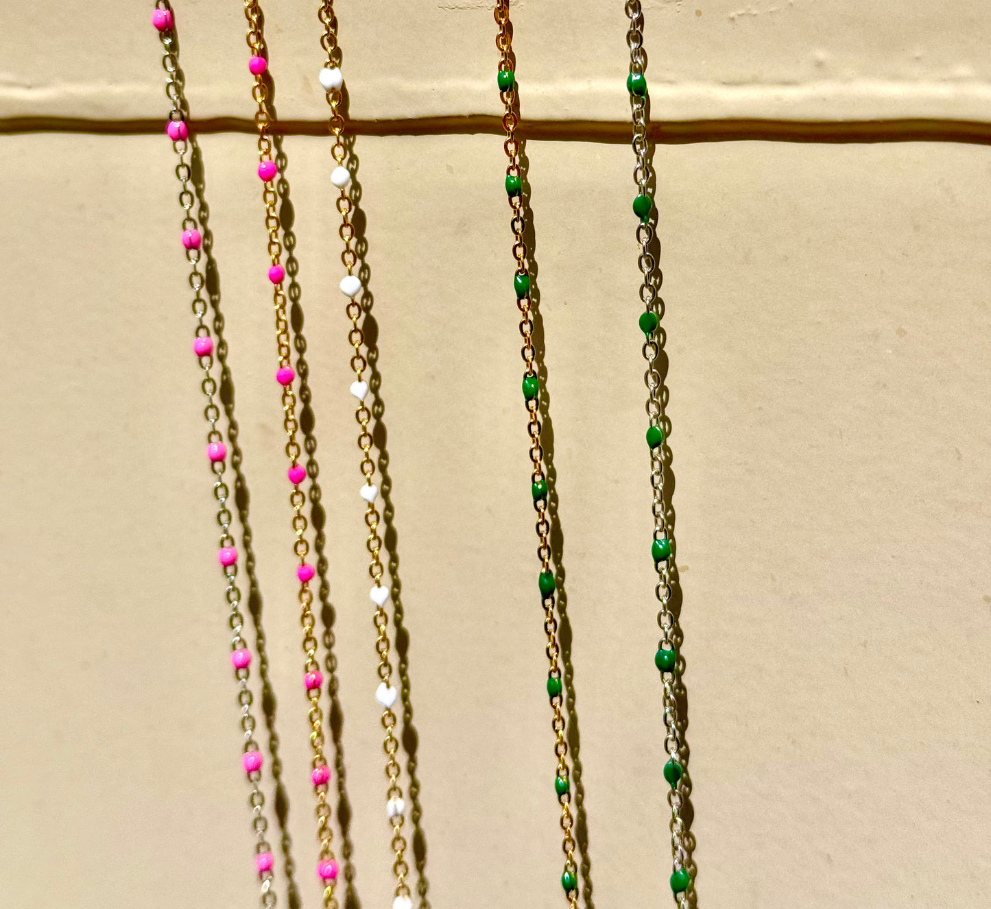 Stainless Steel PVD Coated Enamel Chain