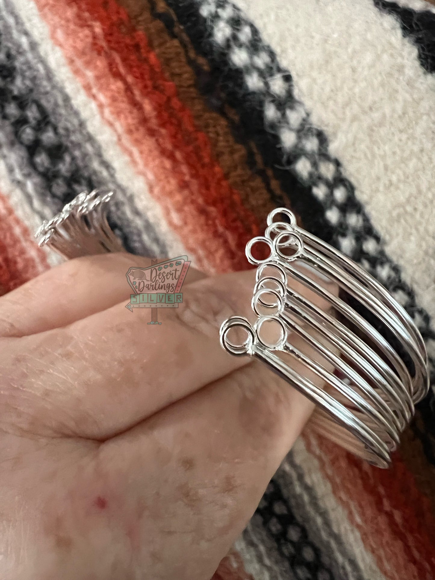 Sterling Silver Skinny Bangles #24