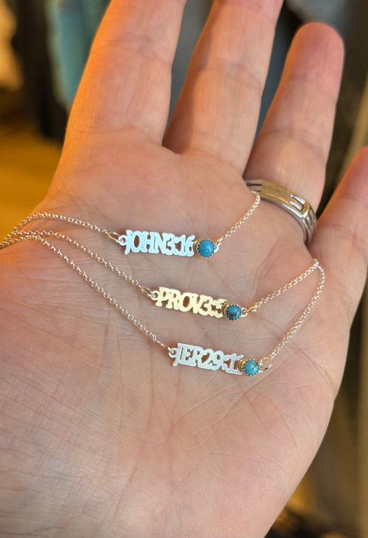 Bible Verse Necklaces