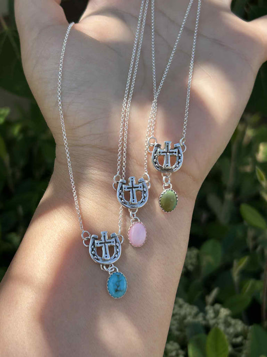 “Riding With Faith” Necklaces