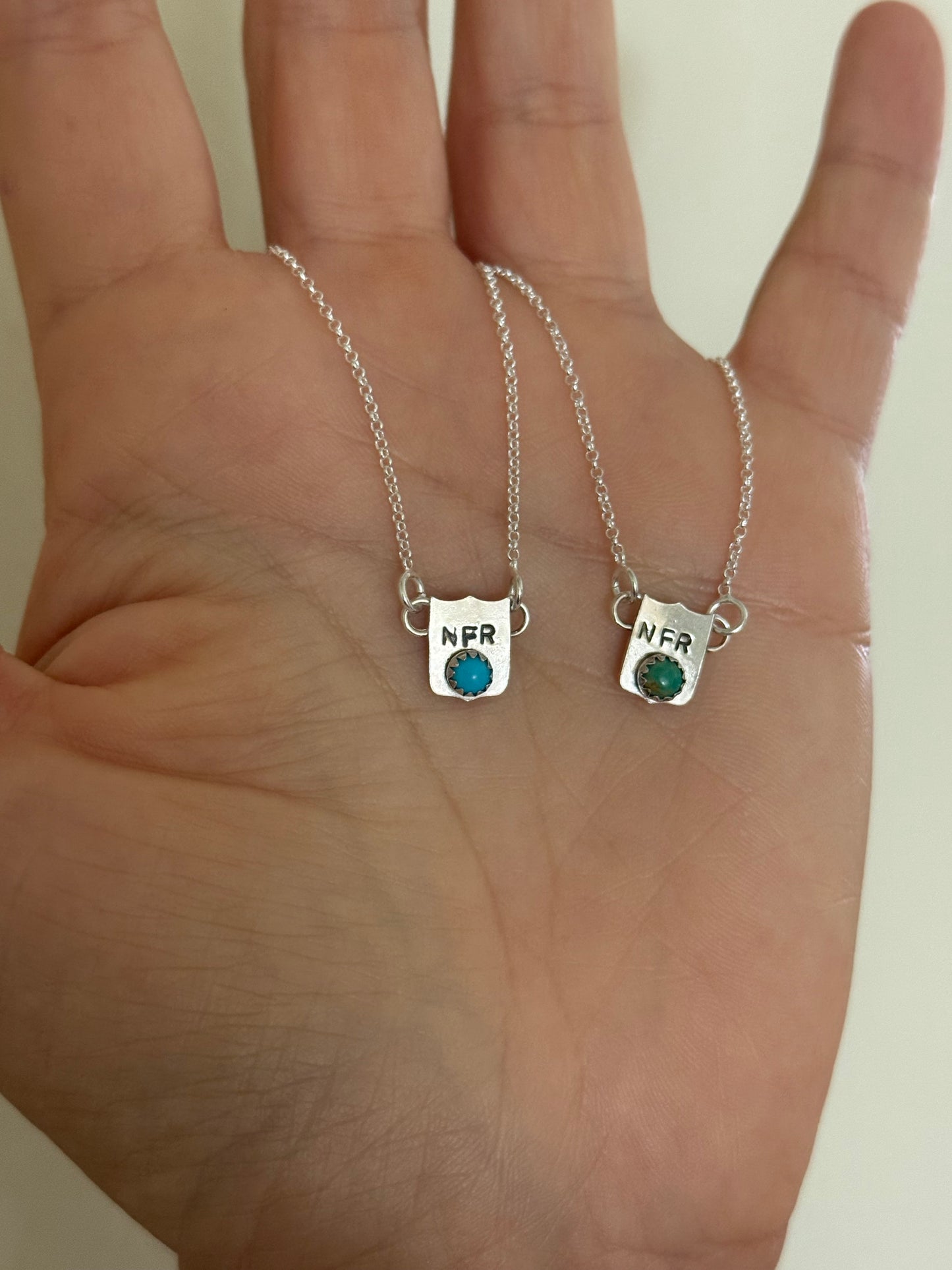 NFR Rodeo Back Number Necklaces