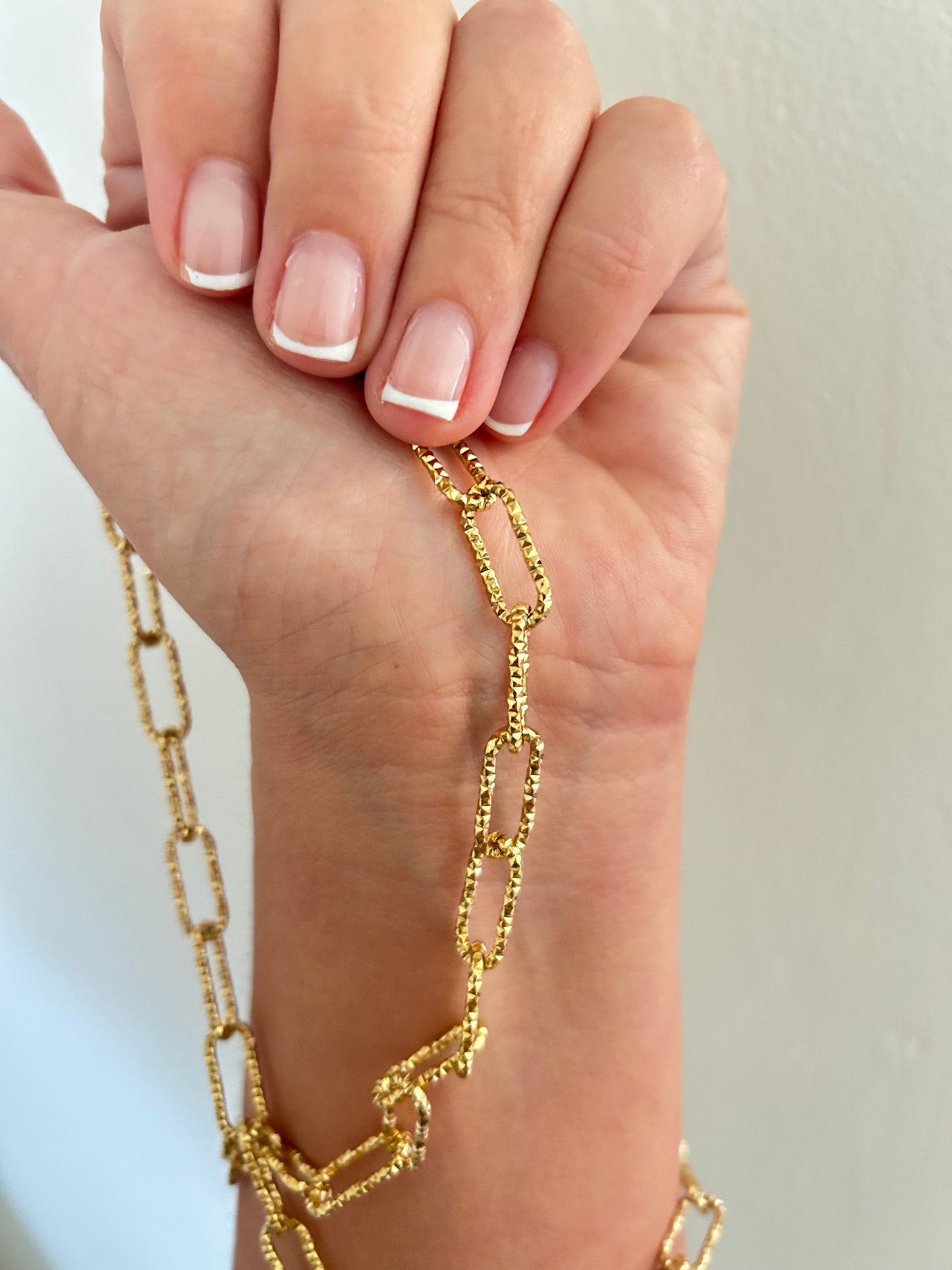 Stainless Steel PVD Coated Sparkle Wire XL Chain