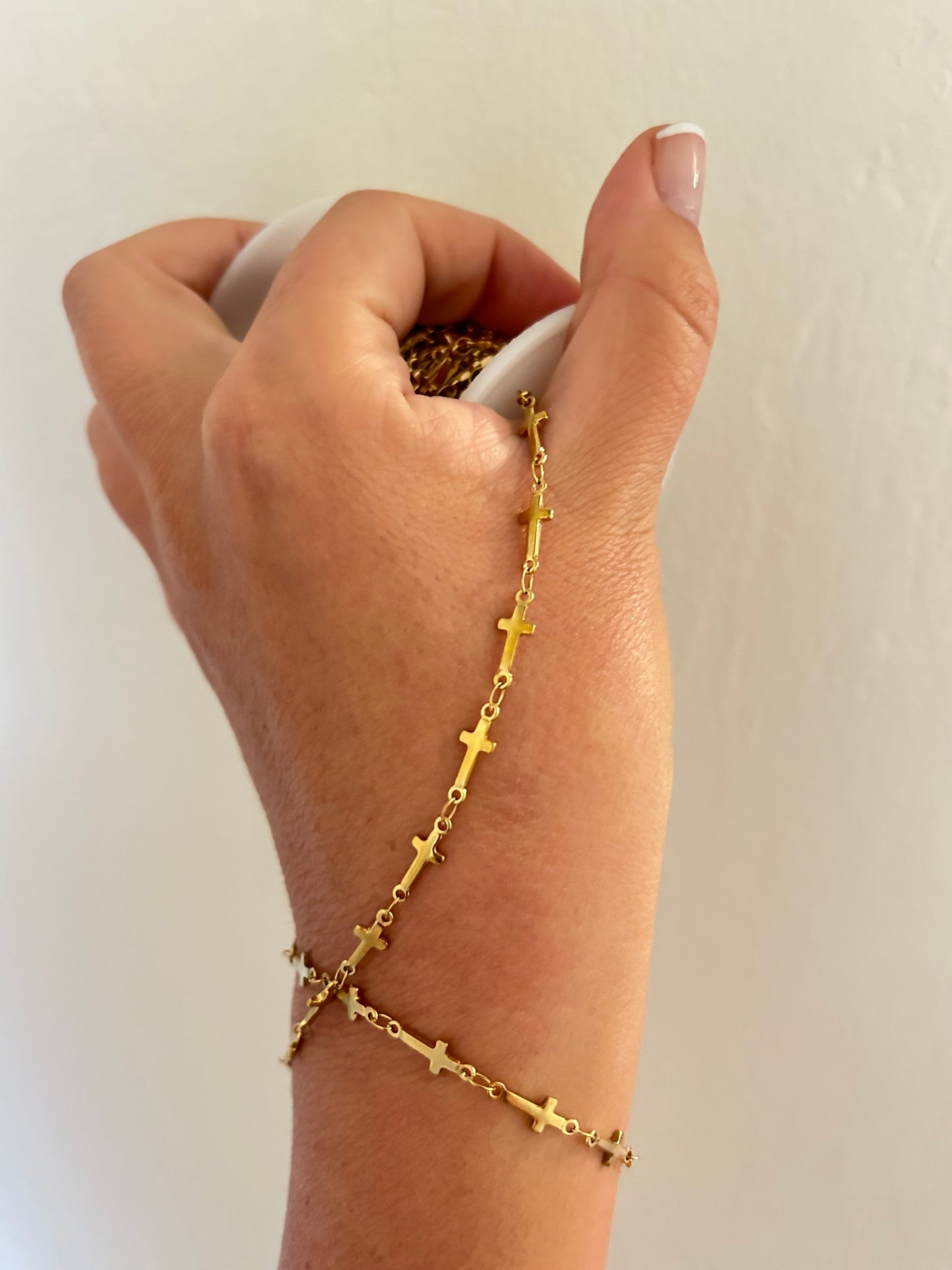 Stainless Steel PVD Coated Cross Connect Chain