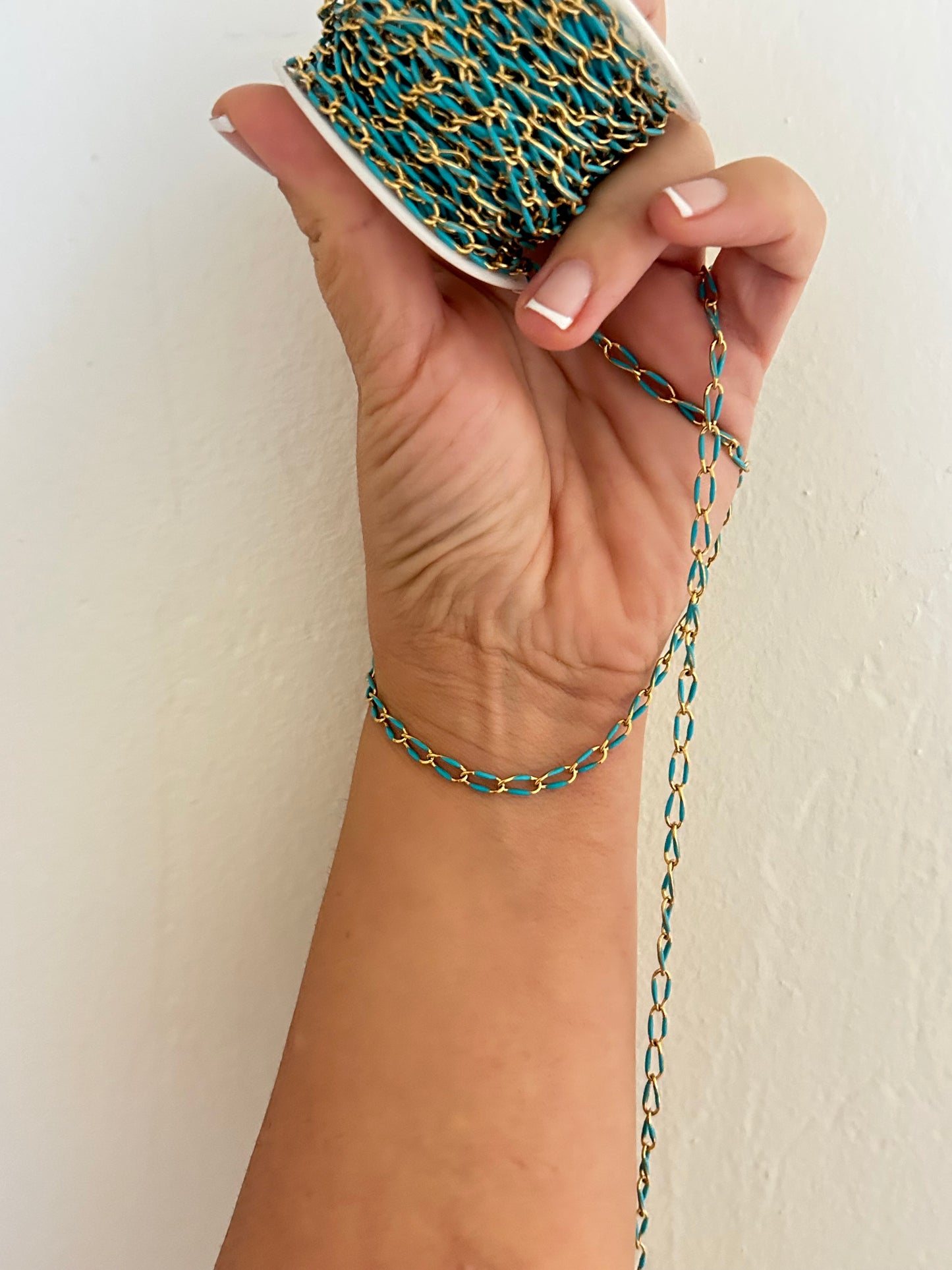 Stainless Steel PVD Coated Enamel Chain