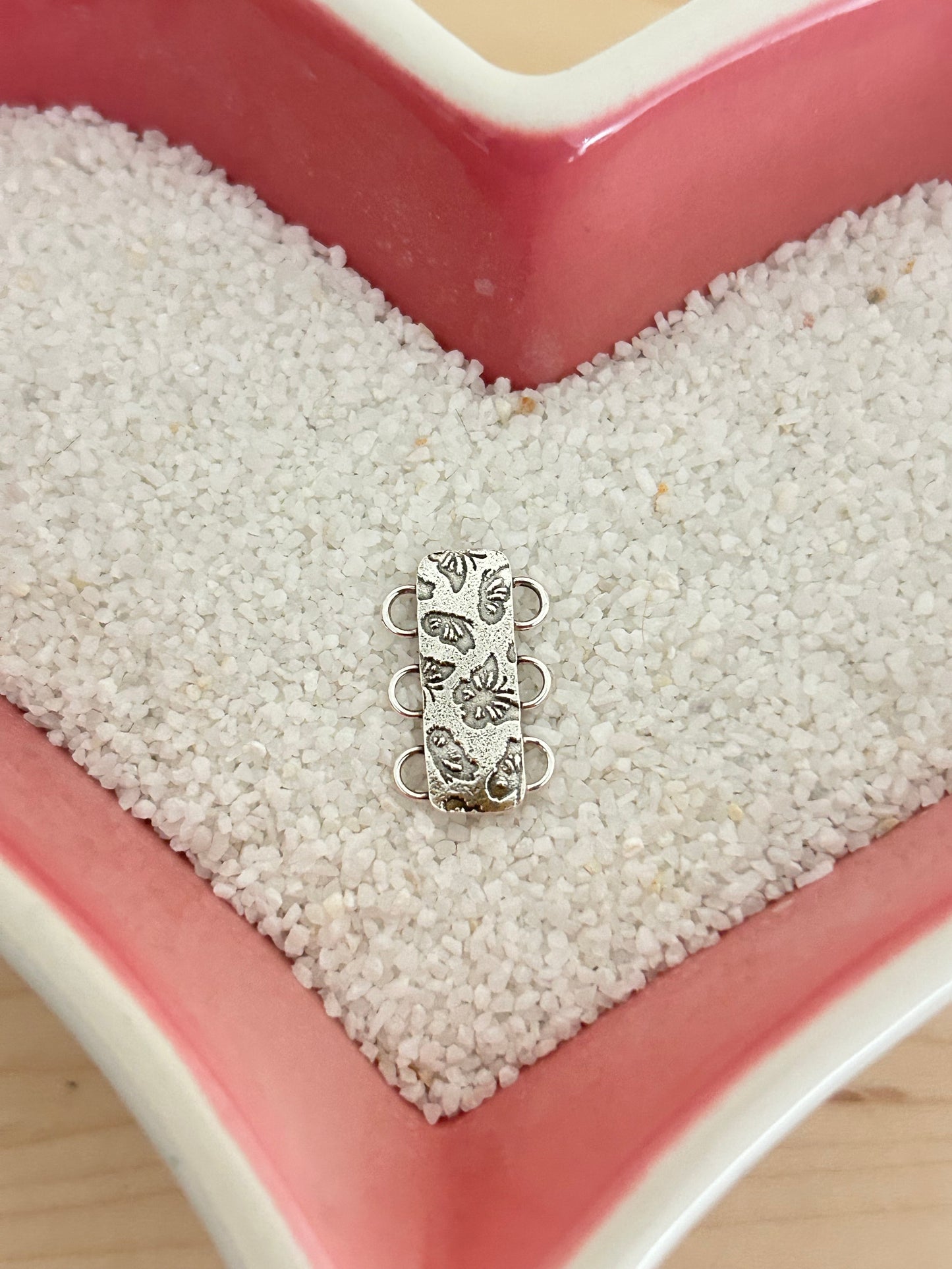 Sterling Silver Chain Anchor Connector “Playfully Untangled”