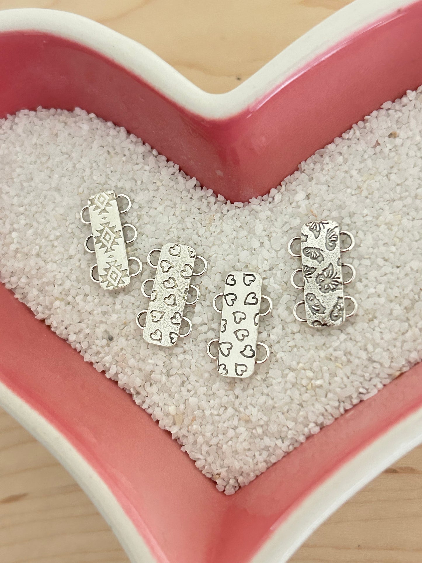 Sterling Silver Chain Anchor Connector “Playfully Untangled”