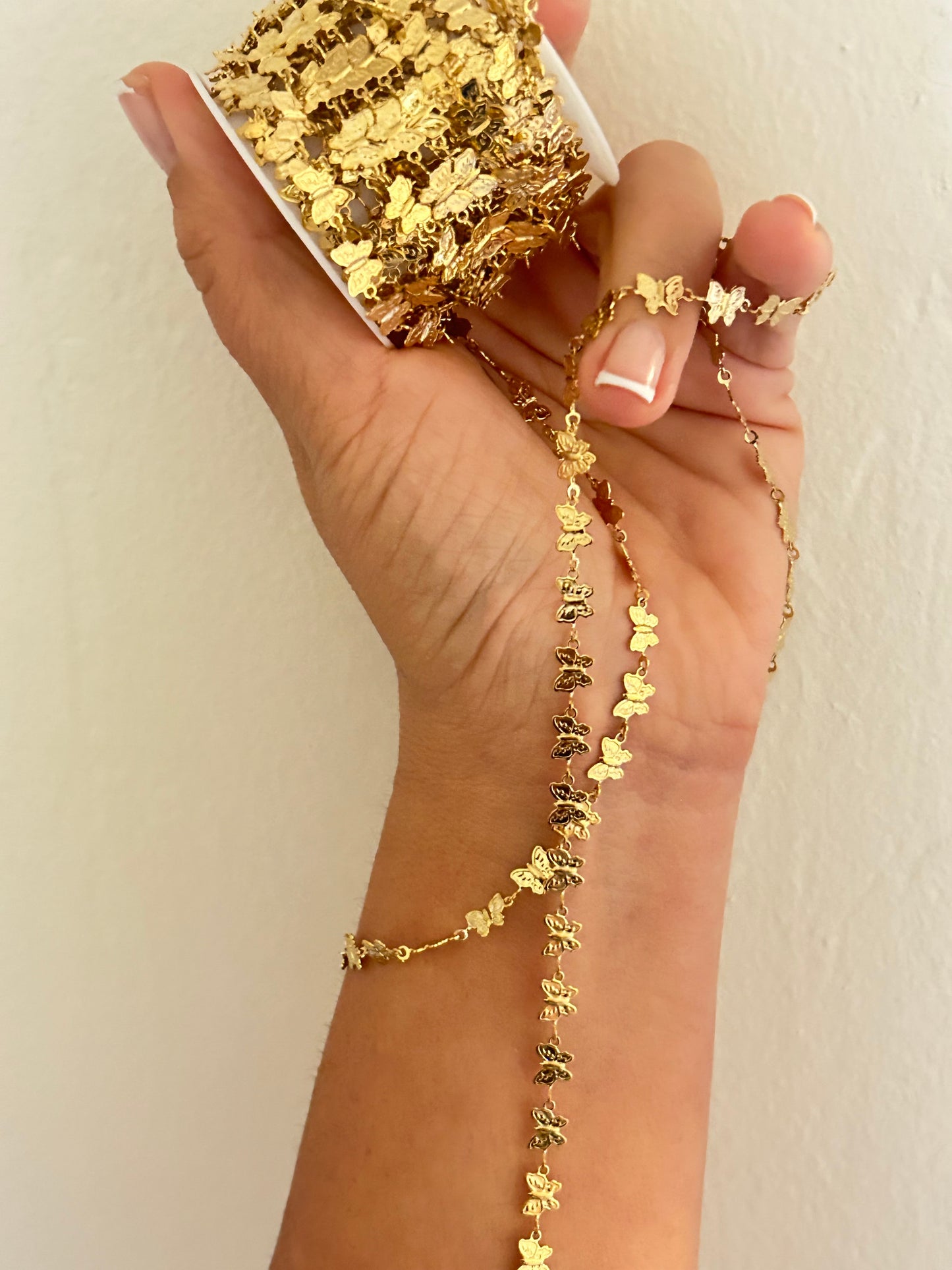 Stainless Steel PVD Coated Butterfly Chain