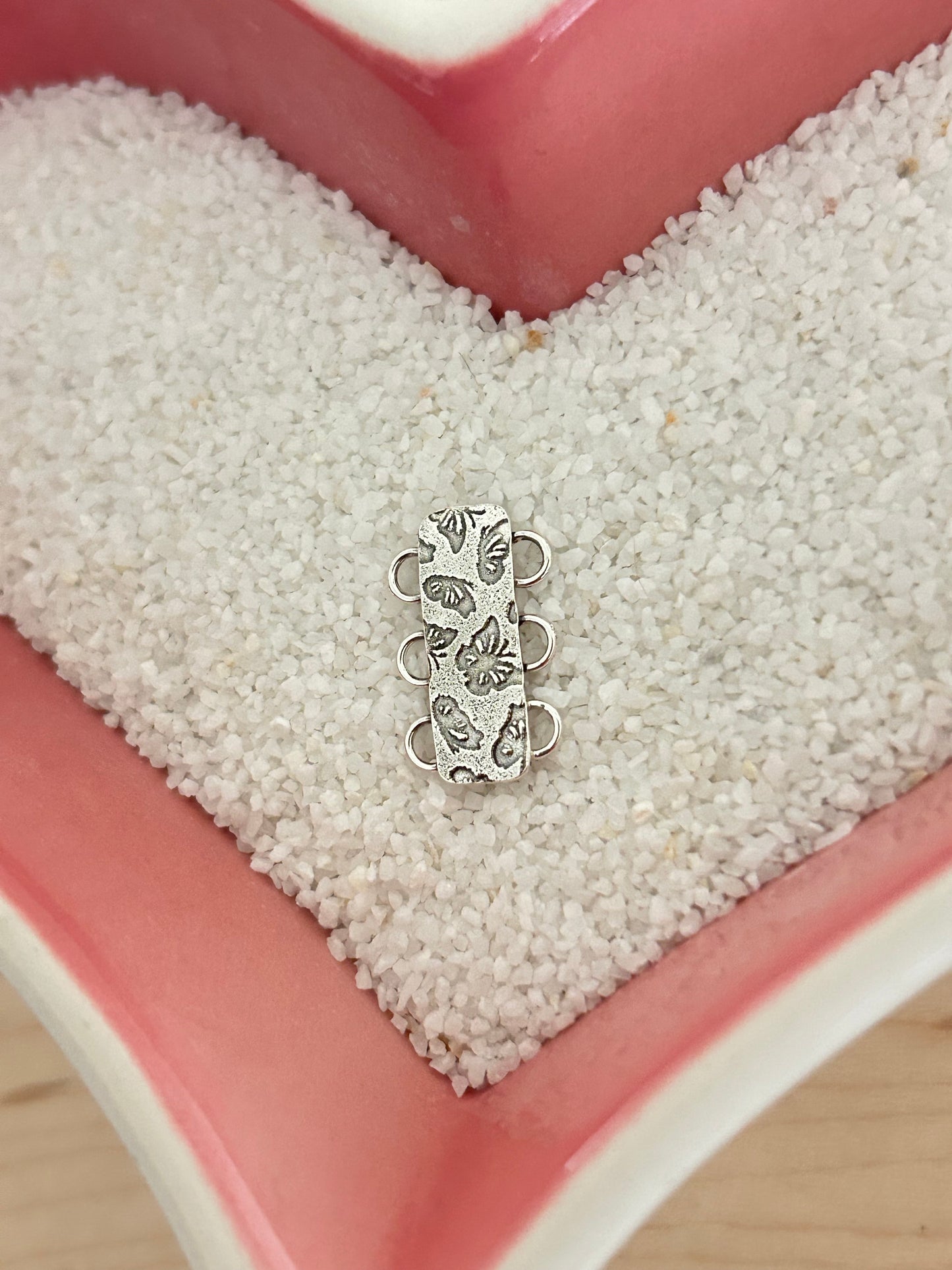 Sterling Silver Chain Anchor Connector “Playfully Untangled”