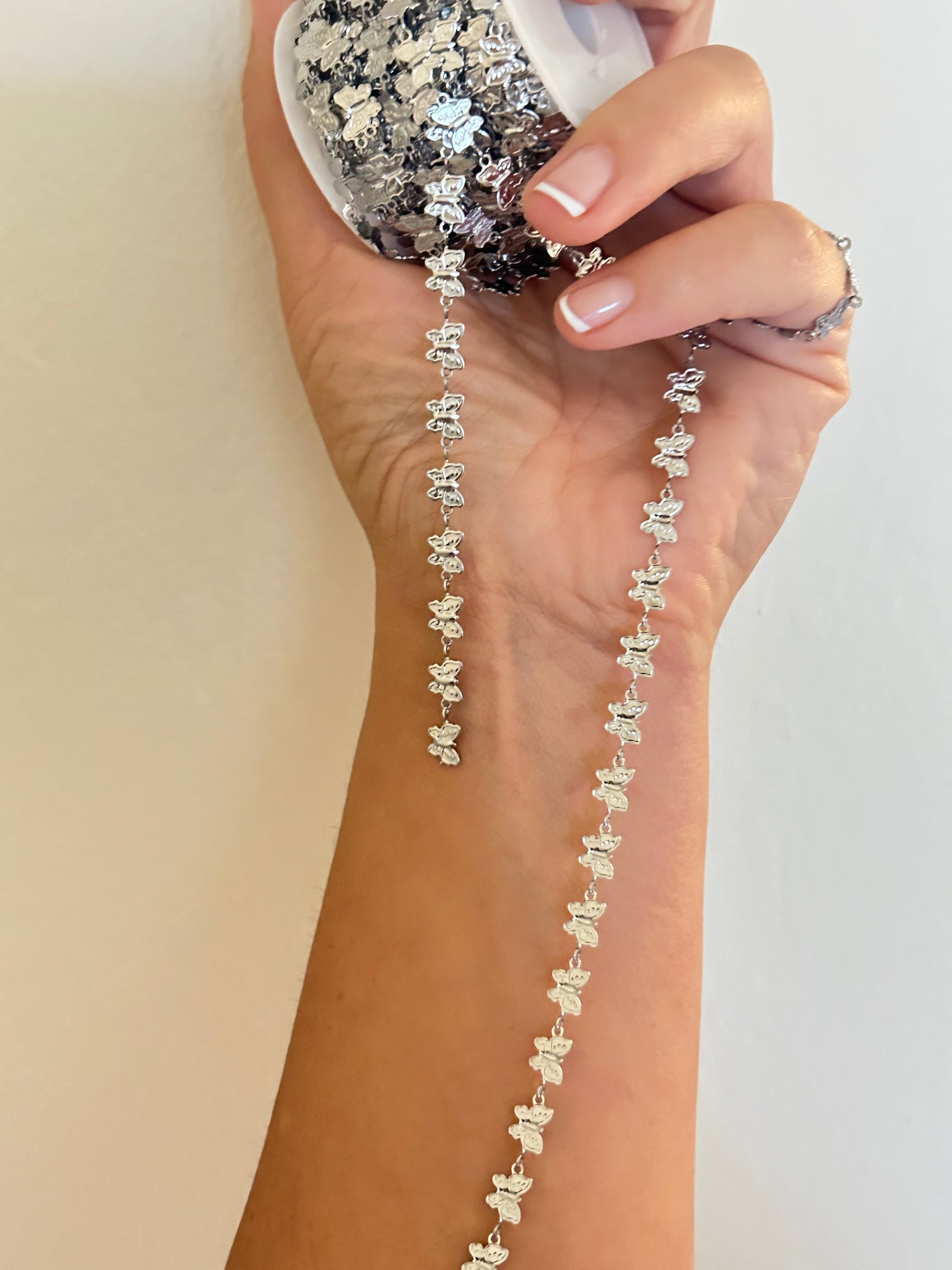 Stainless Steel PVD Coated Butterfly Chain