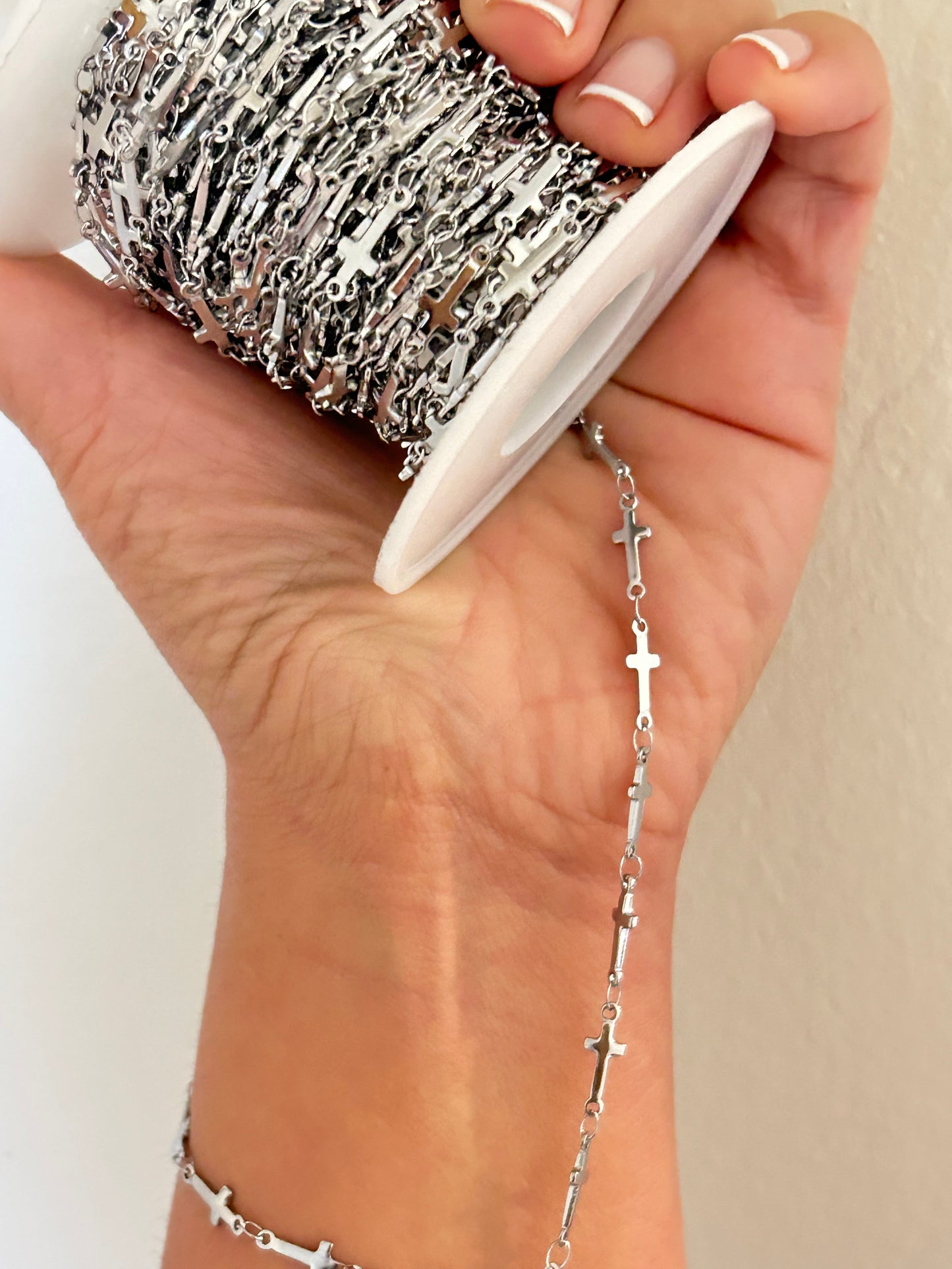 Stainless Steel PVD Coated Cross Connect Chain