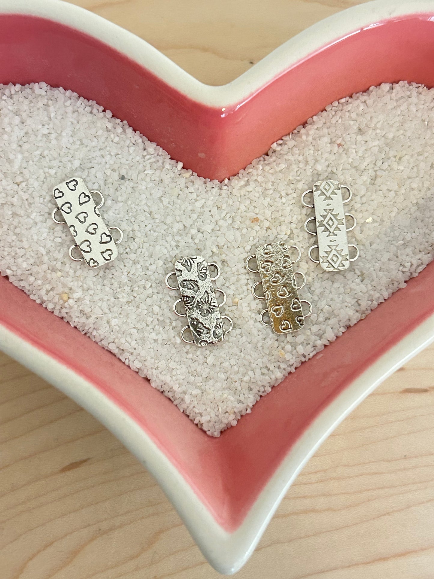 Sterling Silver Chain Anchor Connector “Playfully Untangled”