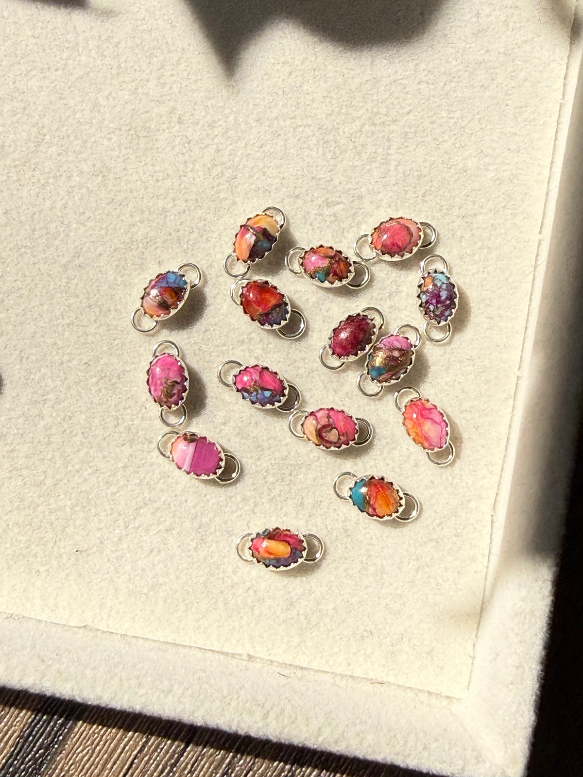 7x5mm Pink Dahlia 3 Pack