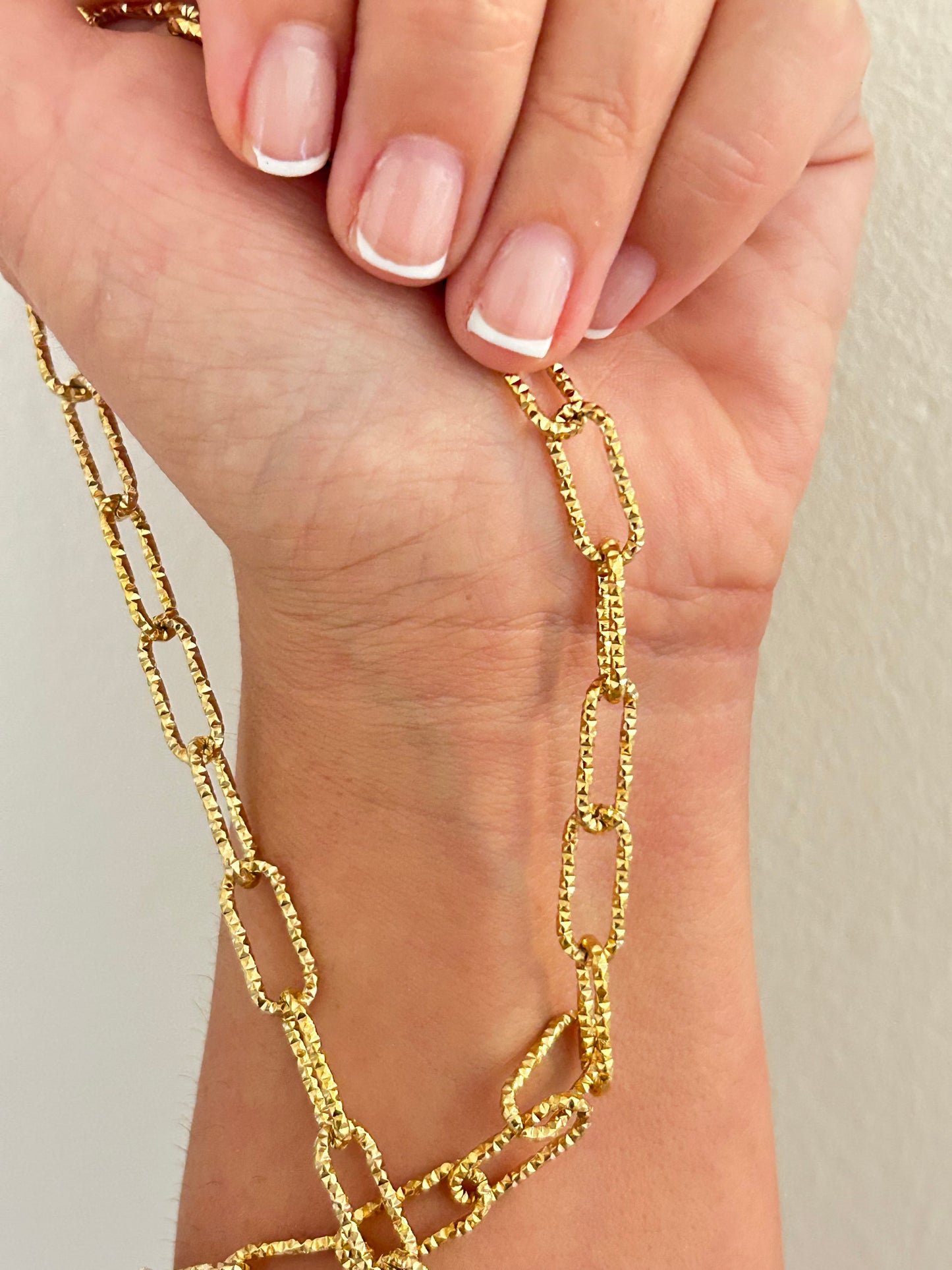 Stainless Steel PVD Coated Sparkle Wire XL Chain