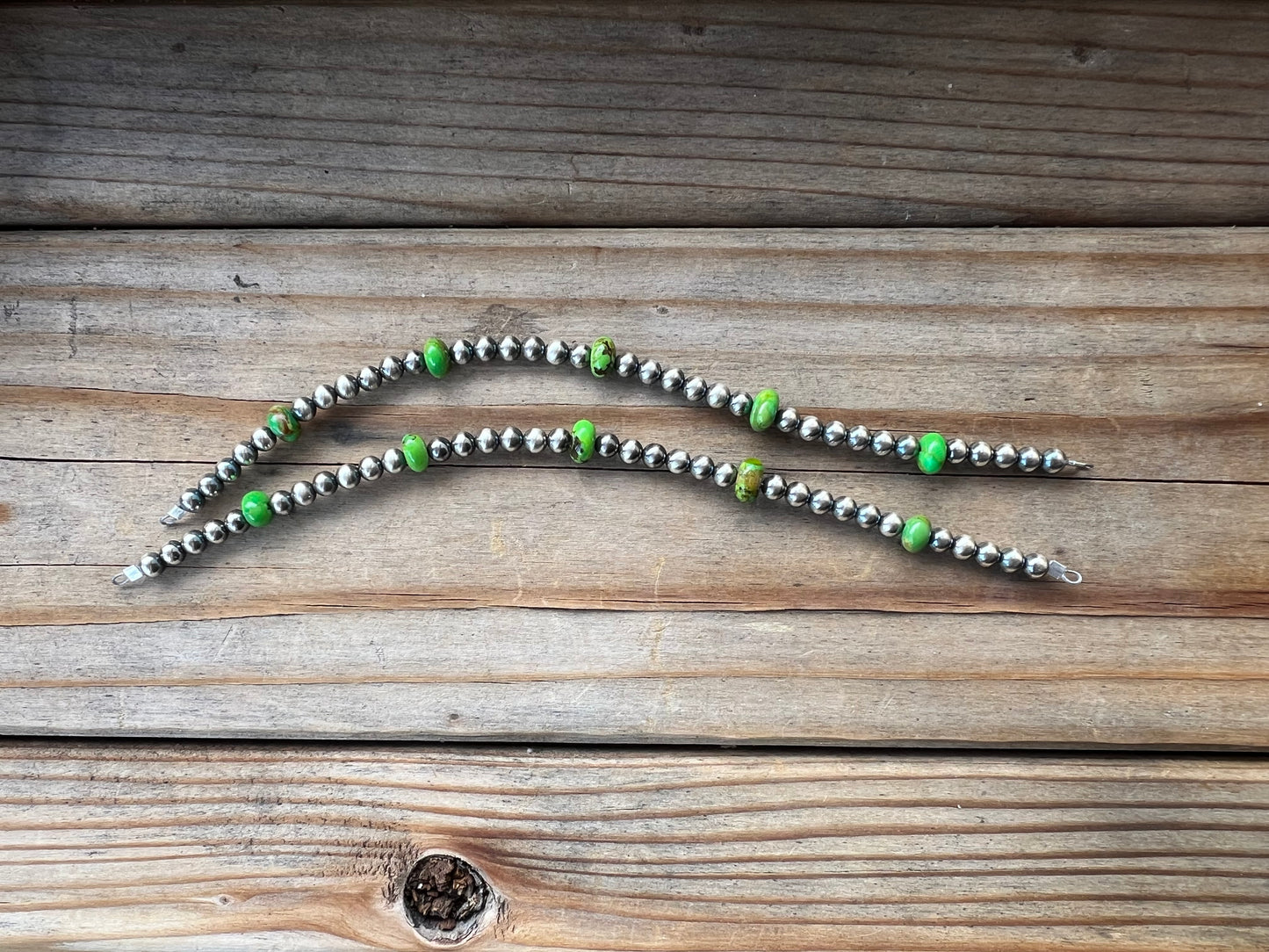 Limited Edition Mohave Green Navajo Pearl Permanent Strands