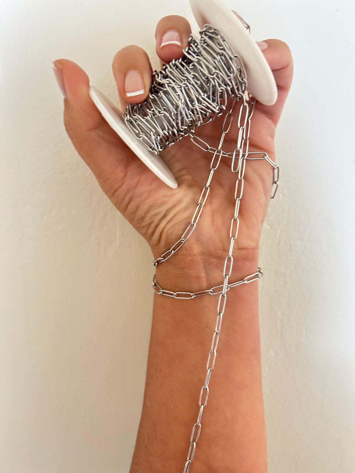 Stainless Steel PVD Coated Smooth Paper Clip Chain