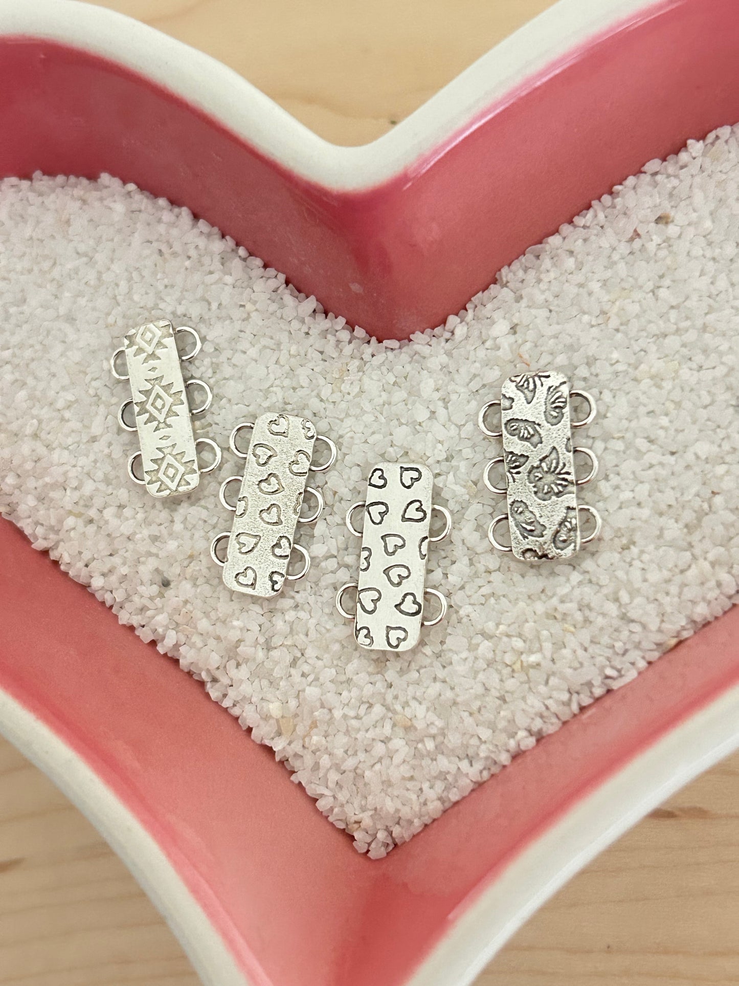 Sterling Silver Chain Anchor Connector “Playfully Untangled”