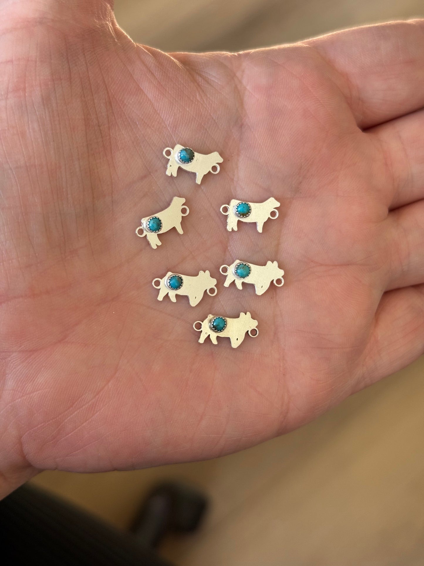 Sterling Silver Show Animal Connectors