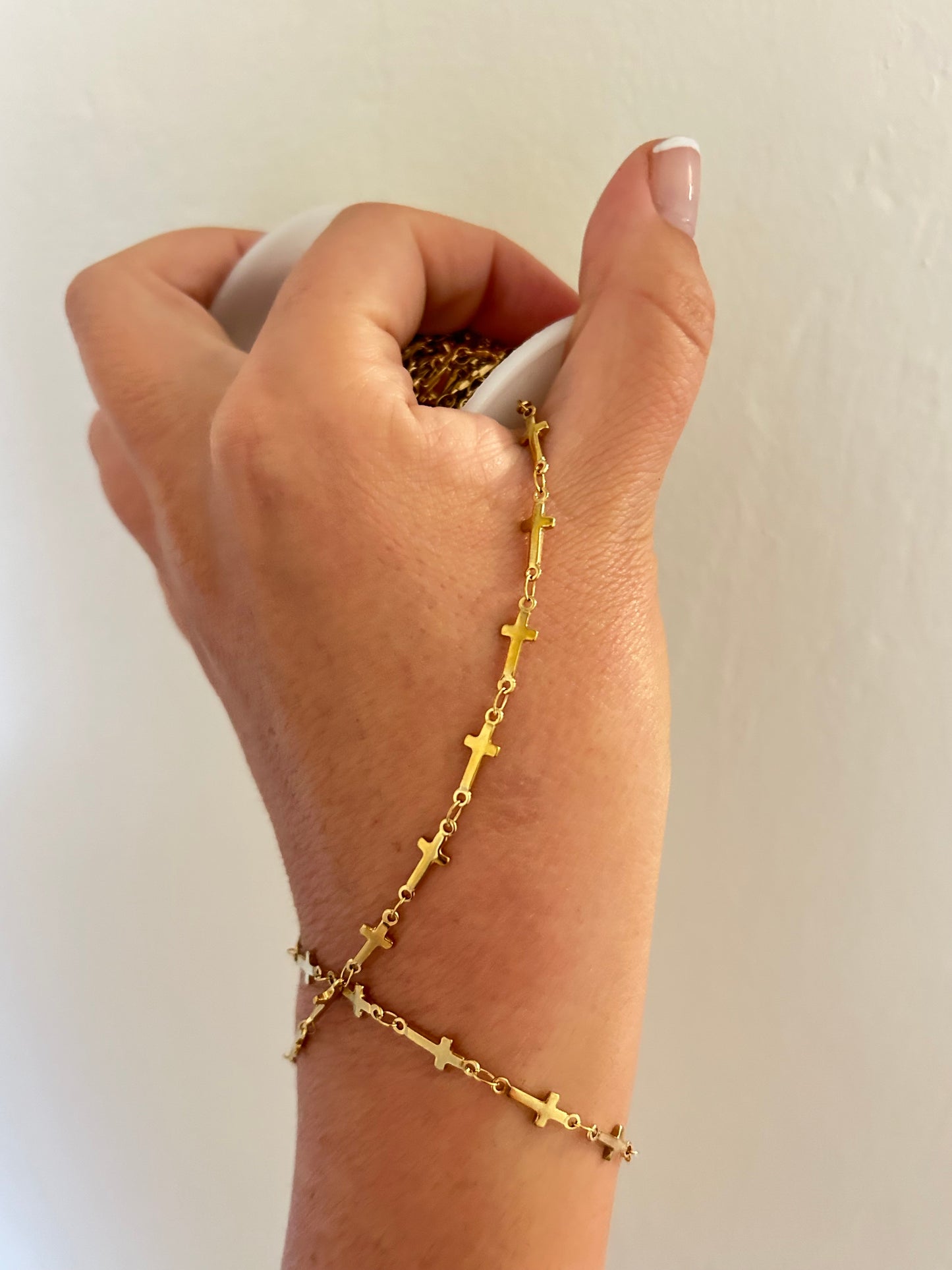 Stainless Steel PVD Coated Cross Connect Chain